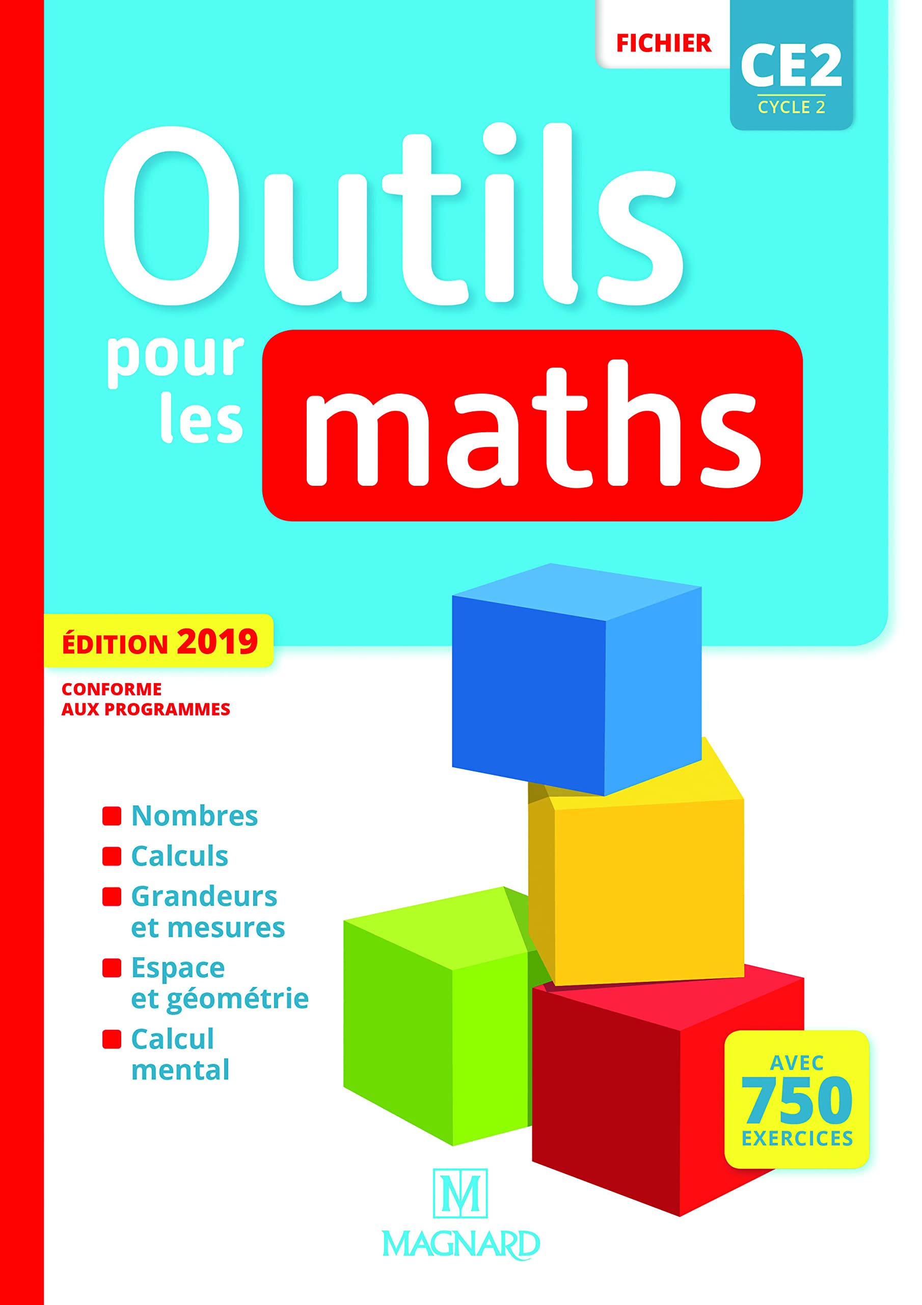 Outils pour les Maths CE2 (2019) - Fichier de l'élève 9782210505285