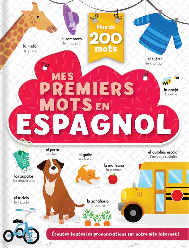 Mes premiers mots en espagnol 9782898022999