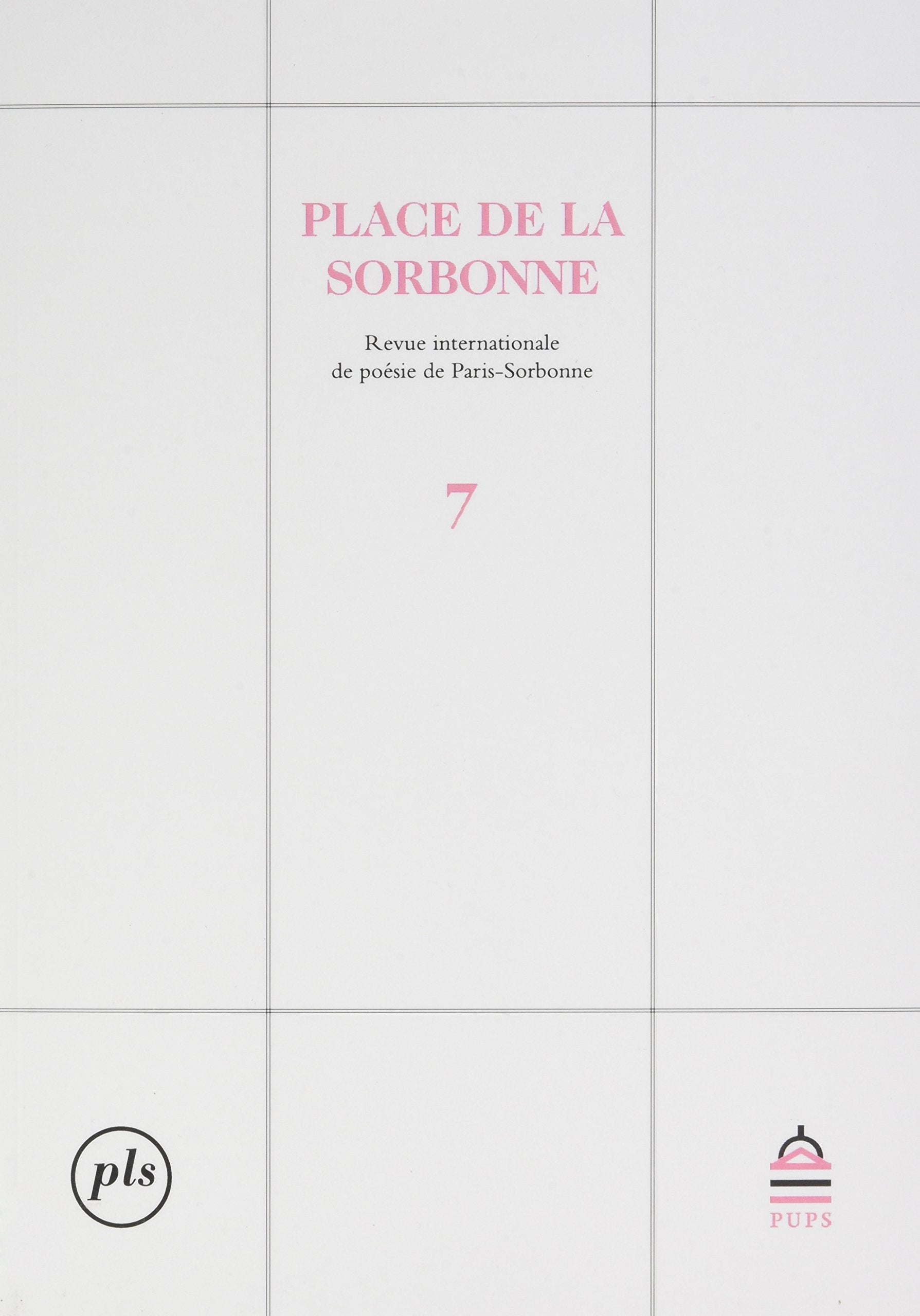 Place de la sorbonne 7 9791023105650