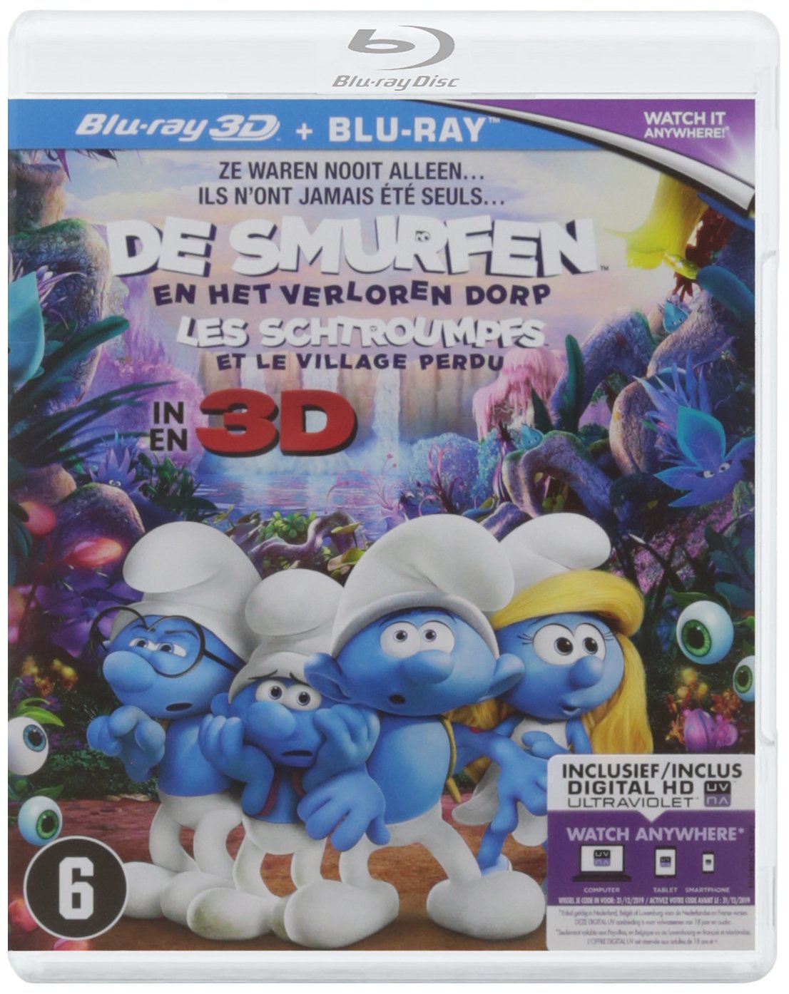 Les Schtroumpfs et Le Village Perdu-Edition 3D [Blu-Ray] 8712609641707