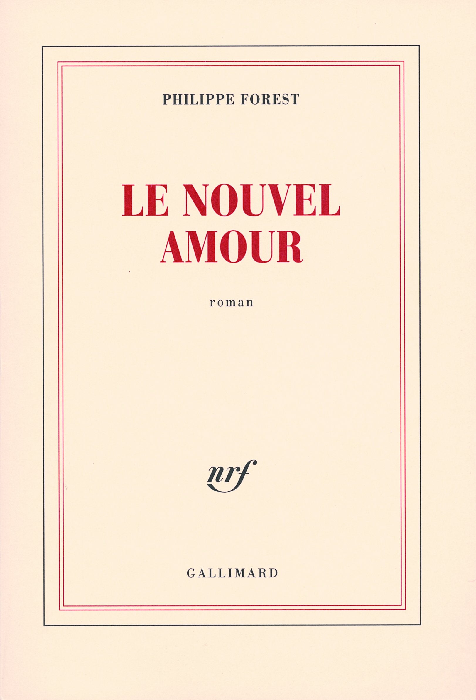 Le nouvel amour 9782070783304
