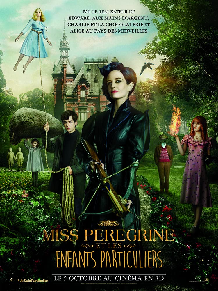 Miss Peregrine et Les Enfants Particuliers 3D + Blu-Ray + Digital HD 3344428063832