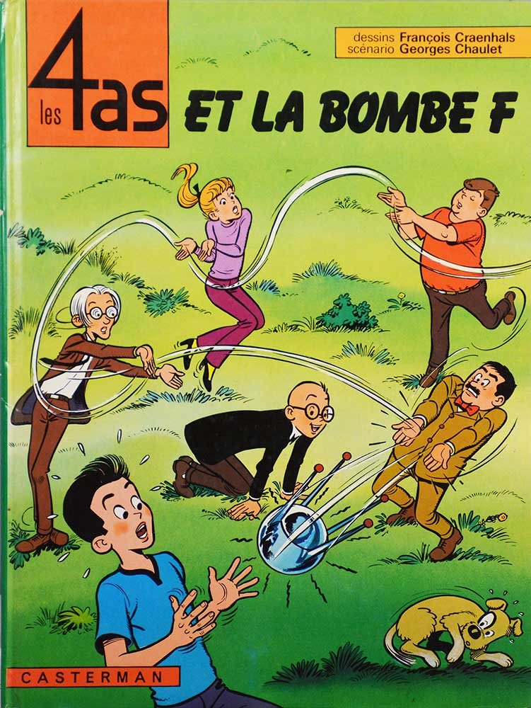 Les 4 as, tome 13 : Les 4 as et la bombe F 9782203315136