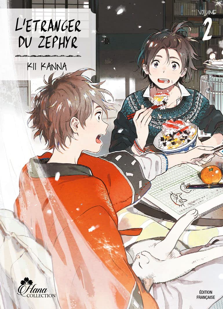 L'étranger du Zephyr - Tome 02 - Livre (Manga) - Yaoi - Hana Collection 9782368775479