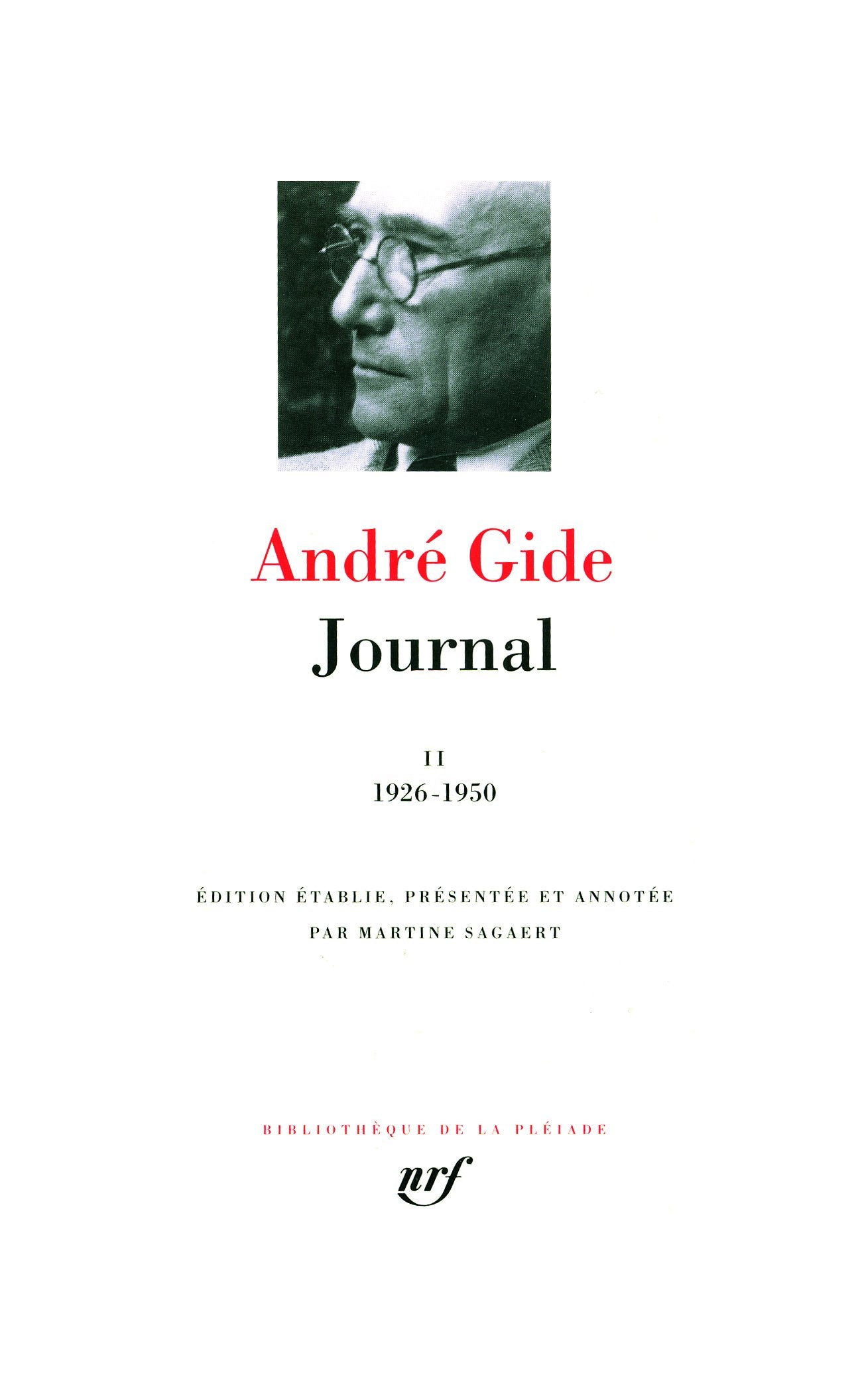 Gide : Journal, tome 2 : 1926 - 1950 9782070113965