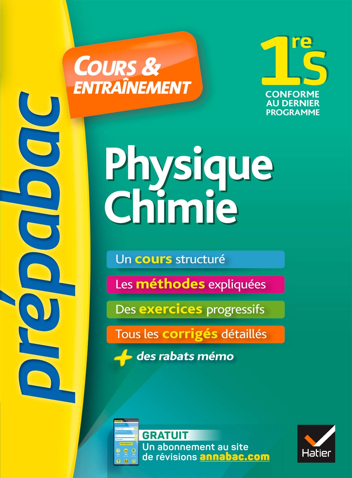 Physique-Chimie 1re S: Cours & entraînement 9782401047464