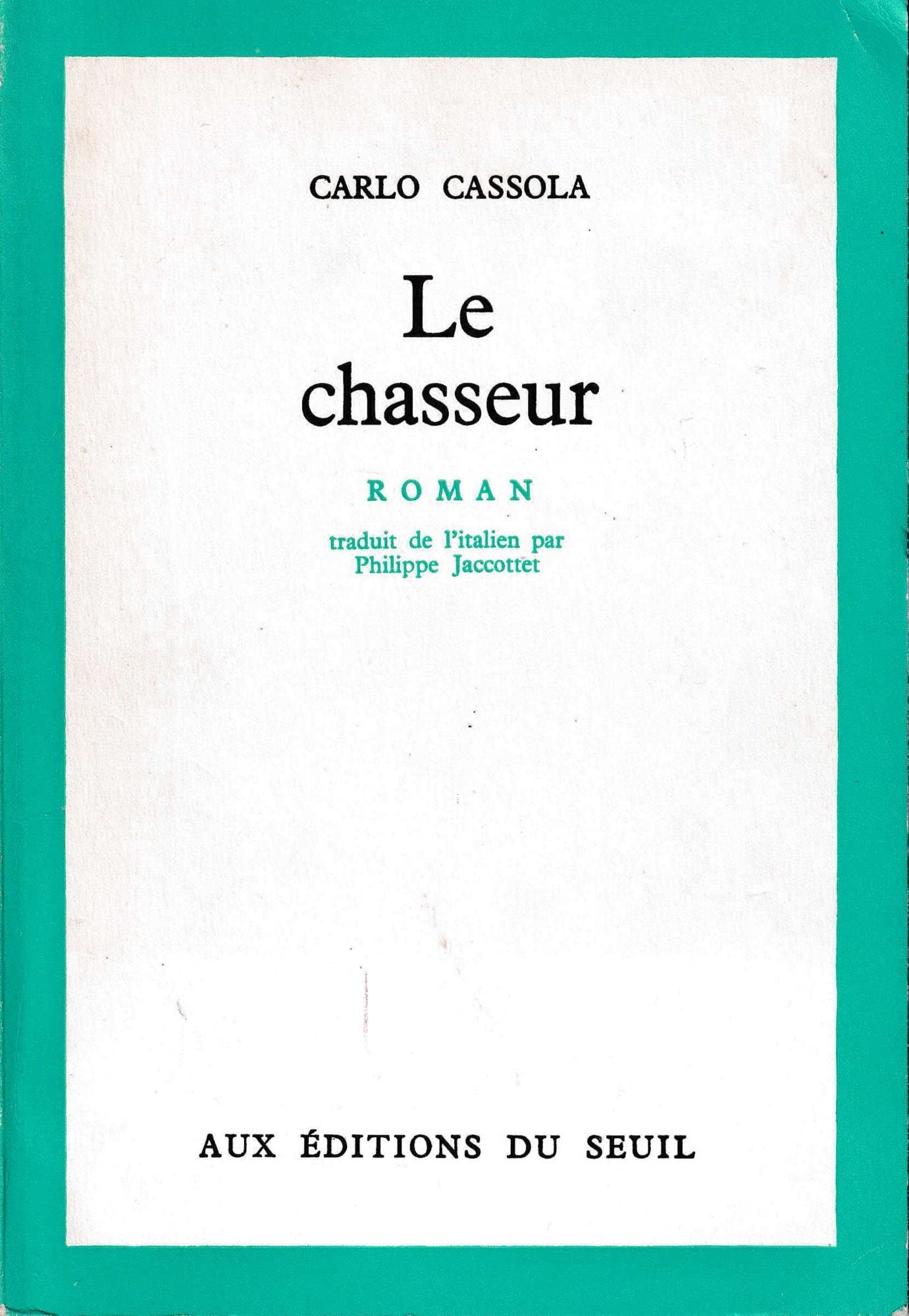 Le Chasseur 9782020015073