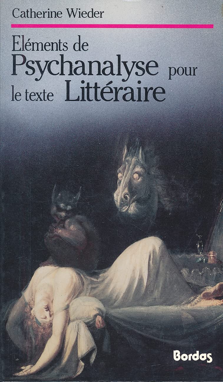 Eléments de psychanalyse pour le texte littéraire 9782040186692