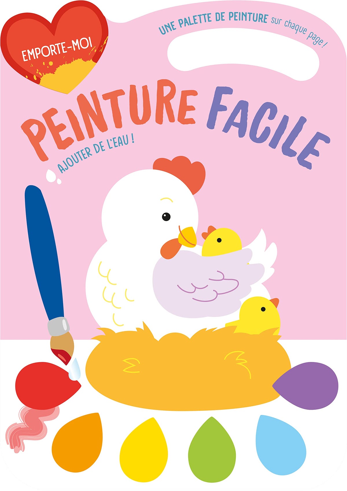 Peinture facile Poule 9789464544237