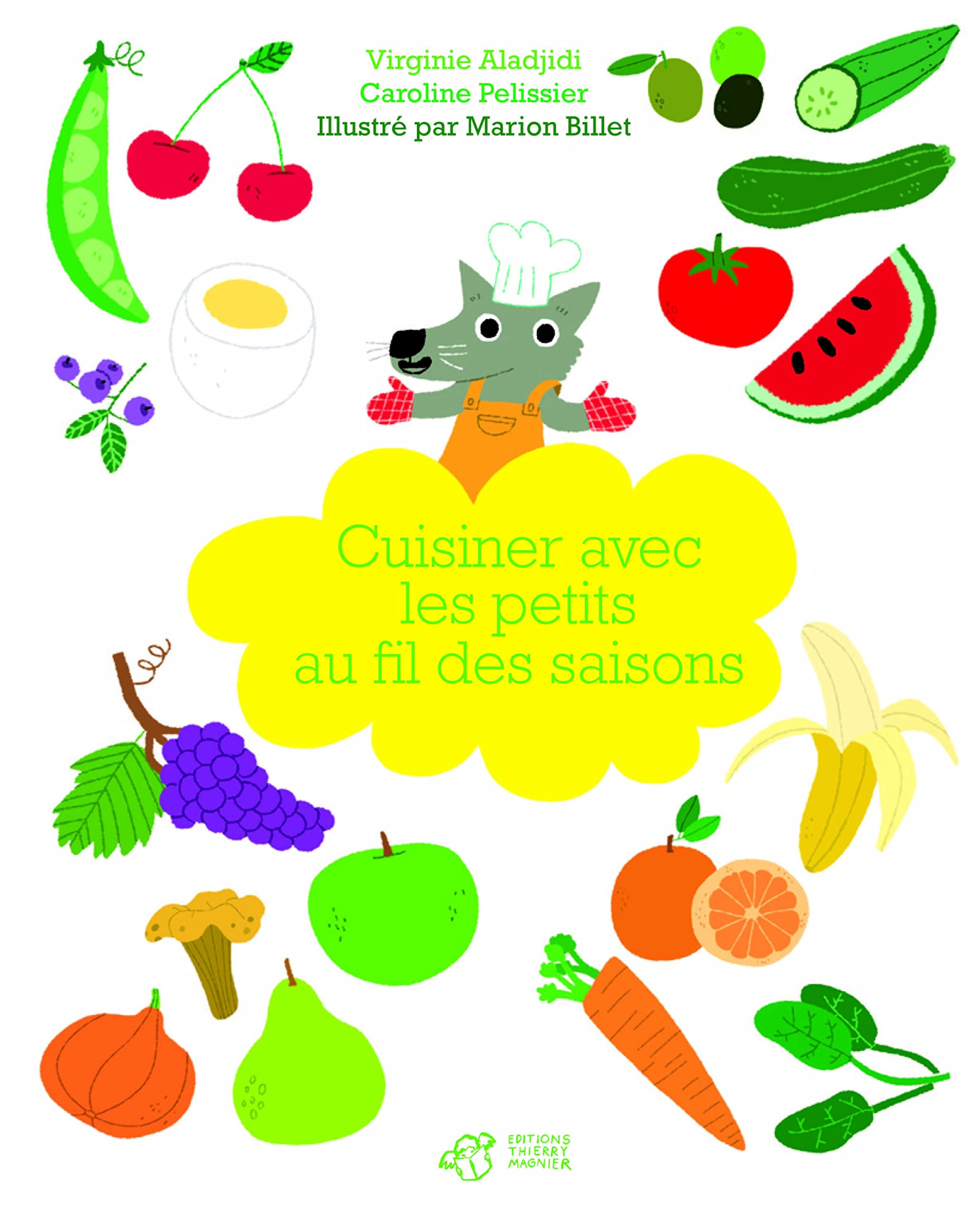 Cuisiner avec les petits au fil des saisons 9782844208743