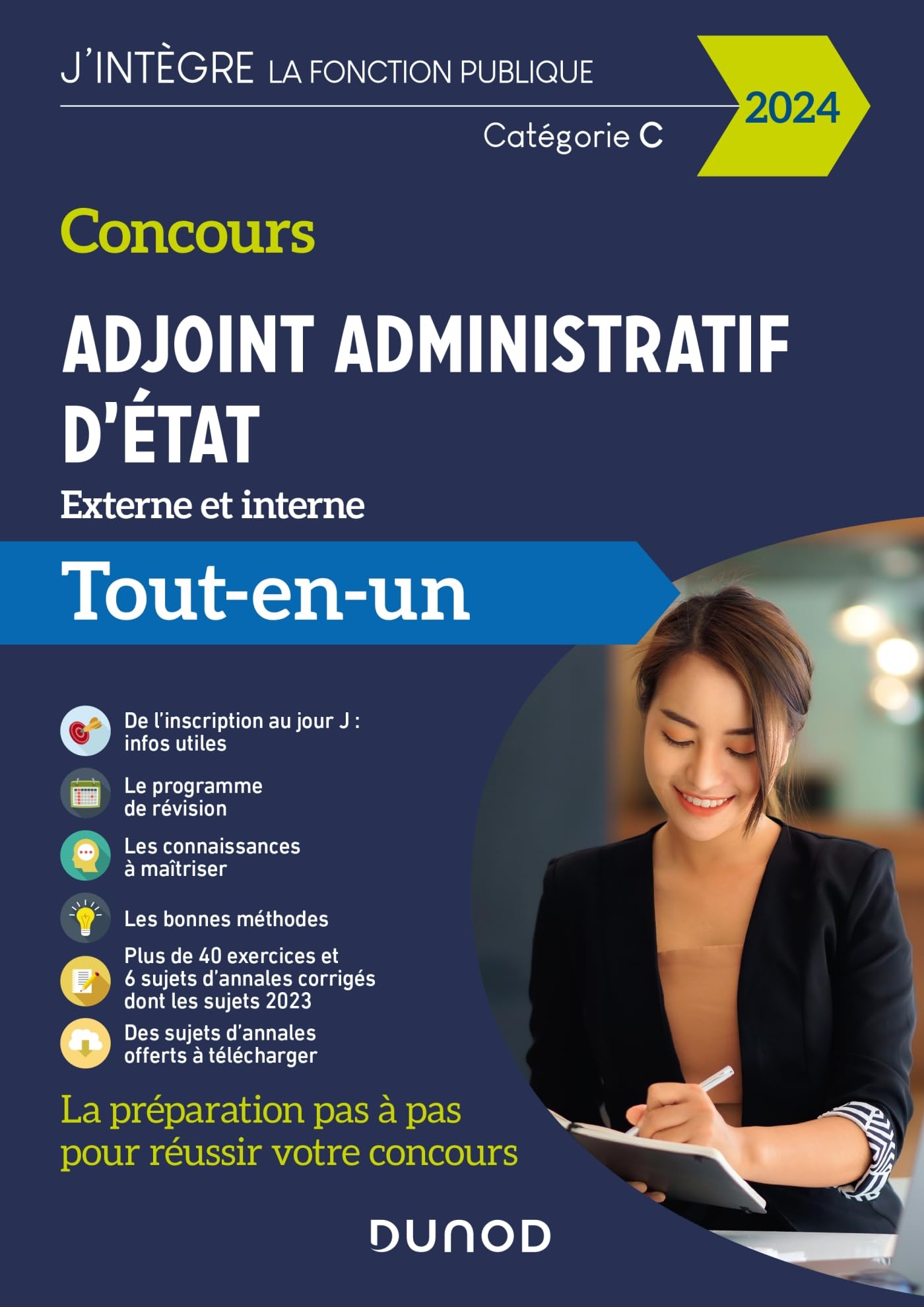 Concours Adjoint administratif d'Etat - 2024 - Externe et interne: Tout-en-un 9782100855506