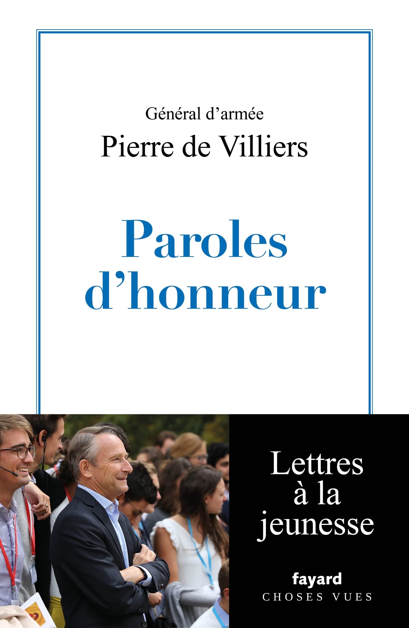 Paroles d'honneur: Lettres à la jeunesse 9782213725352