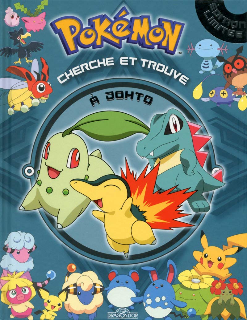 Pokémon - Cherche et Trouve à Johto 9782821206229