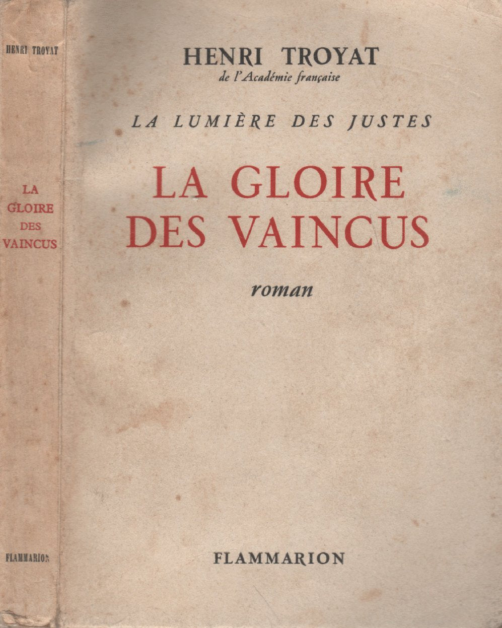 La gloire des vaincus 