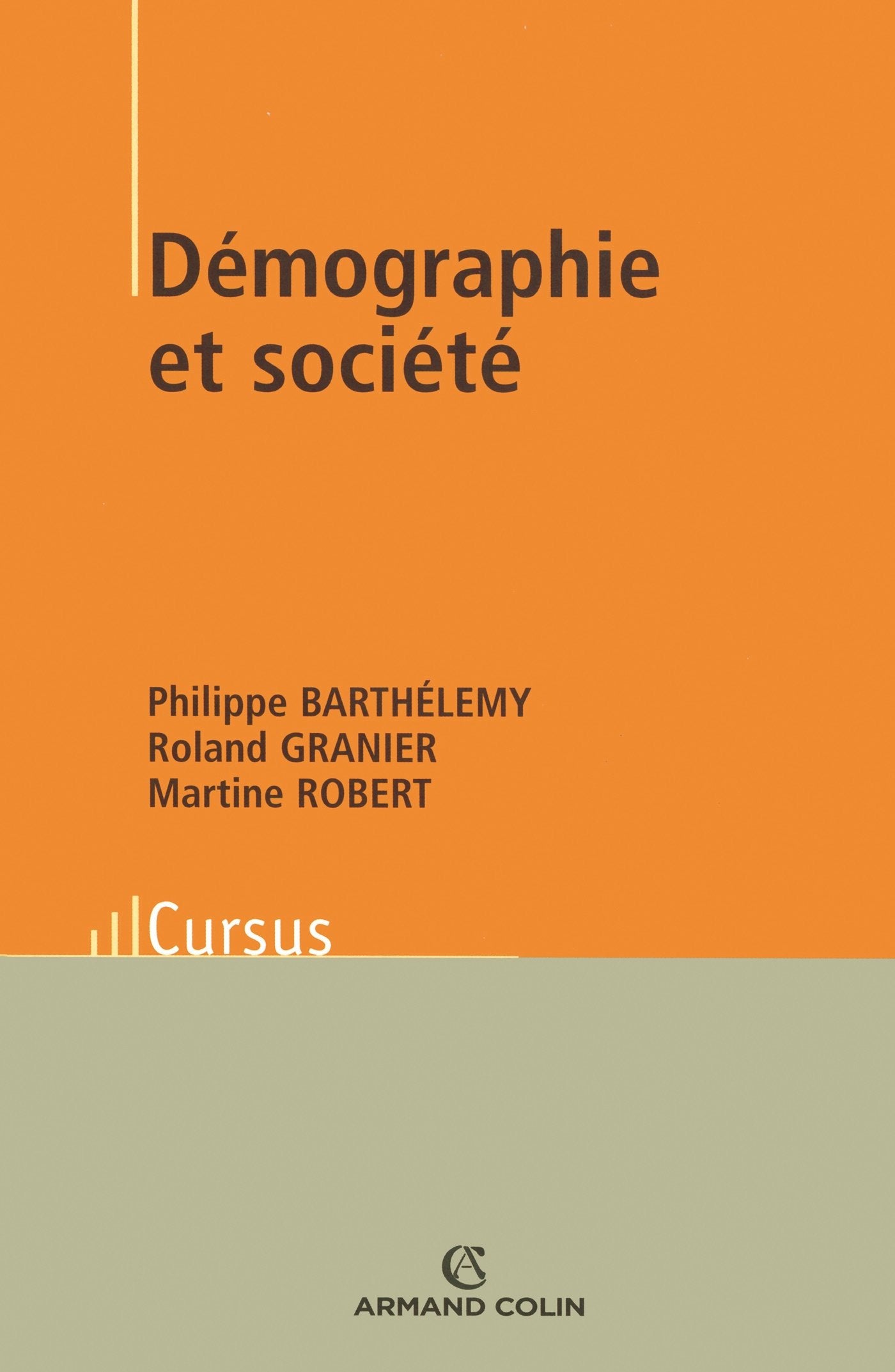 Démographie et société 9782200345662