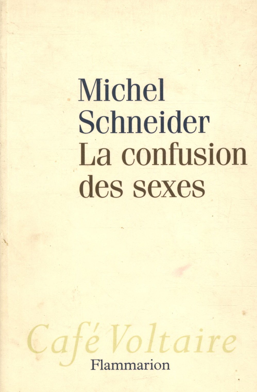 La Confusion des sexes 9782080690197