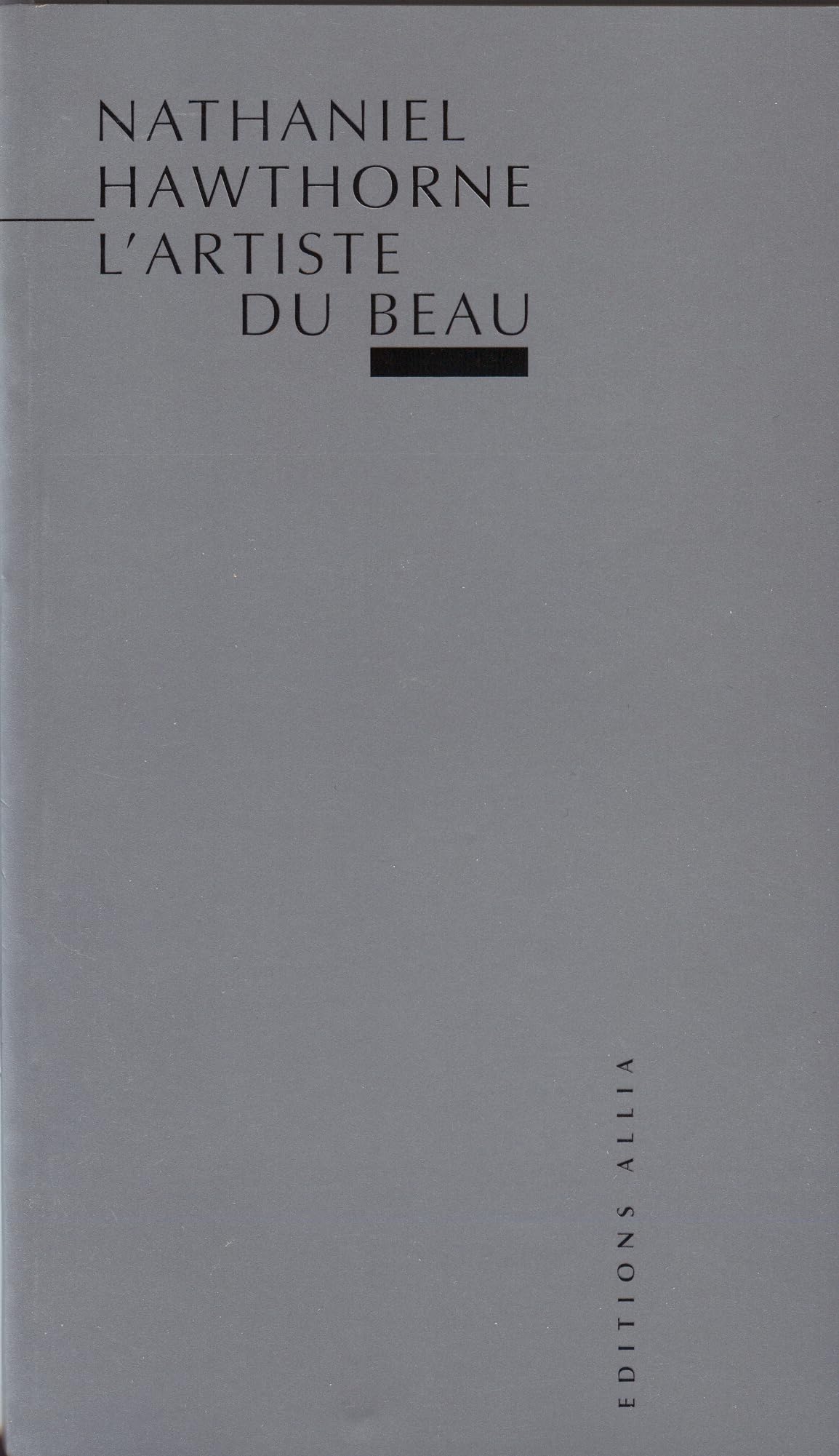 L'artiste du Beau 9782844851499