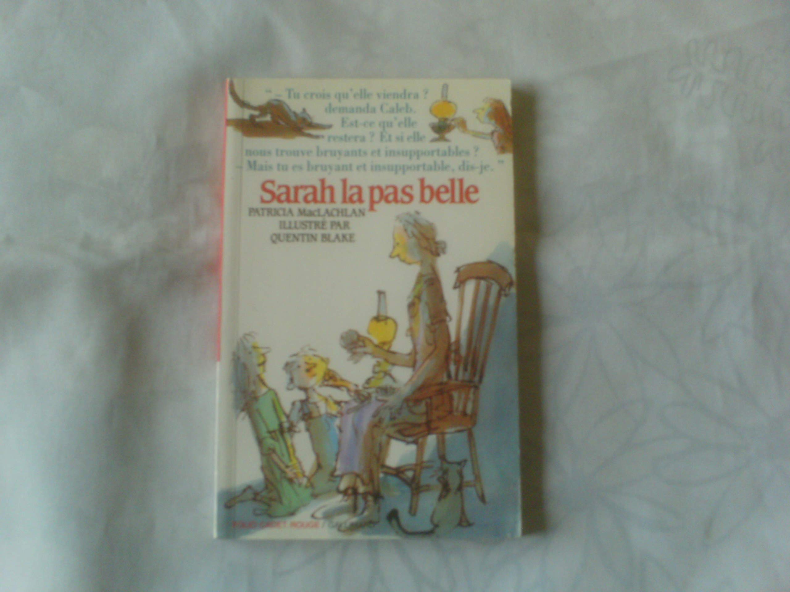 Sarah la pas belle 9782070312238