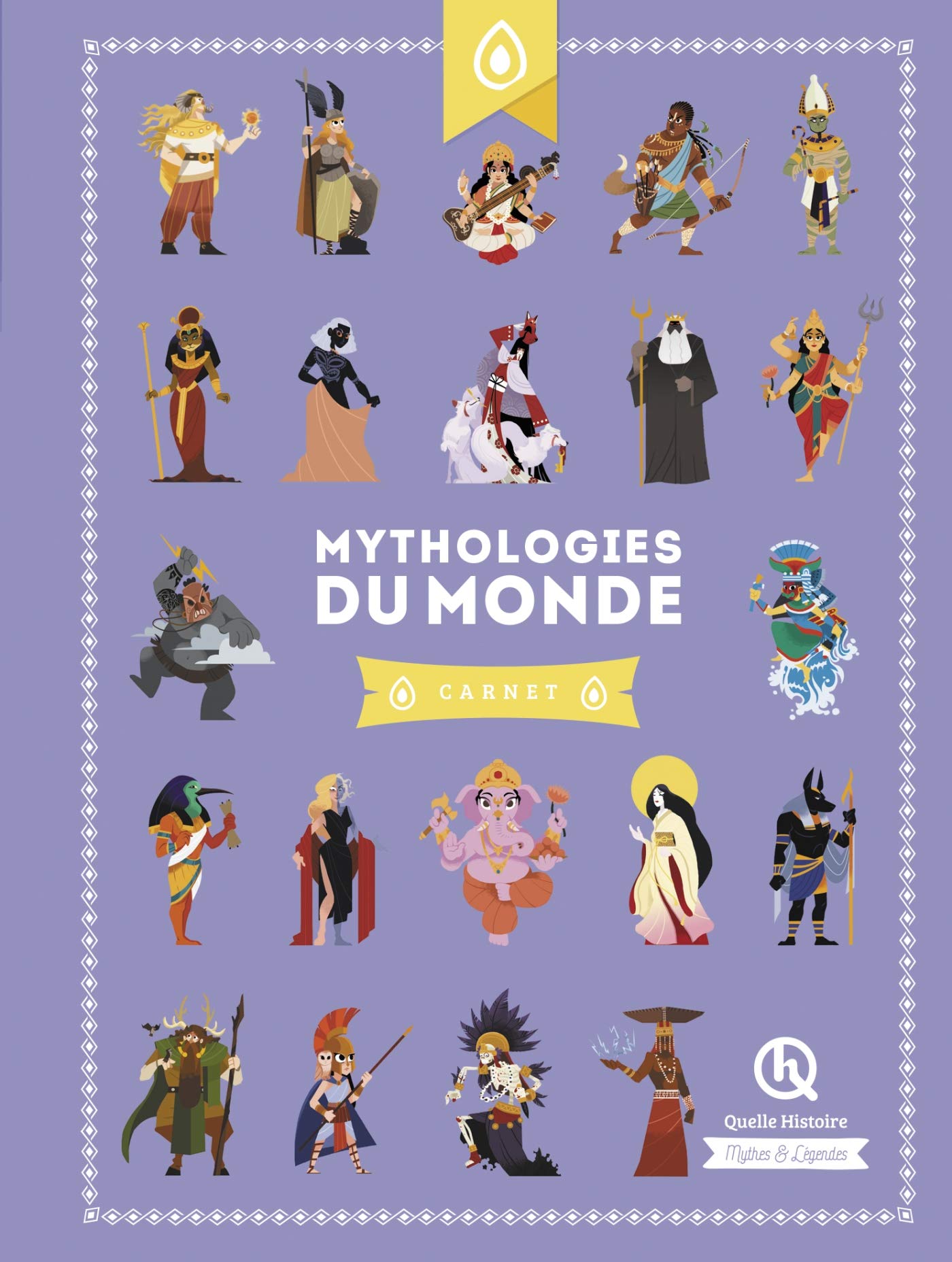 Mythologies du monde - Carnet 9782371045521