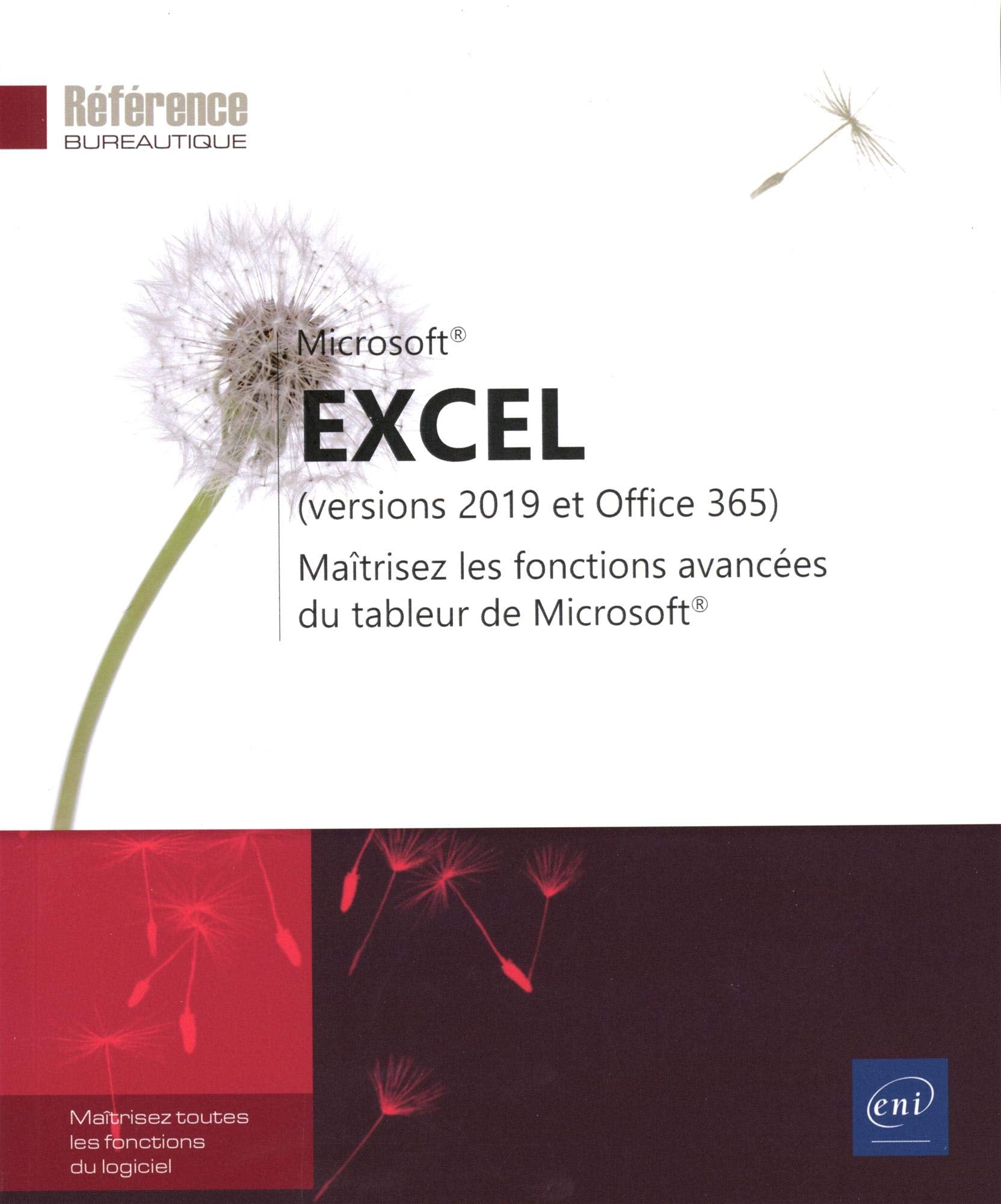 Excel (versions 2019 et Office 365) - Maîtrisez les fonctions avancées du tableur de Microsoft® 9782409016950