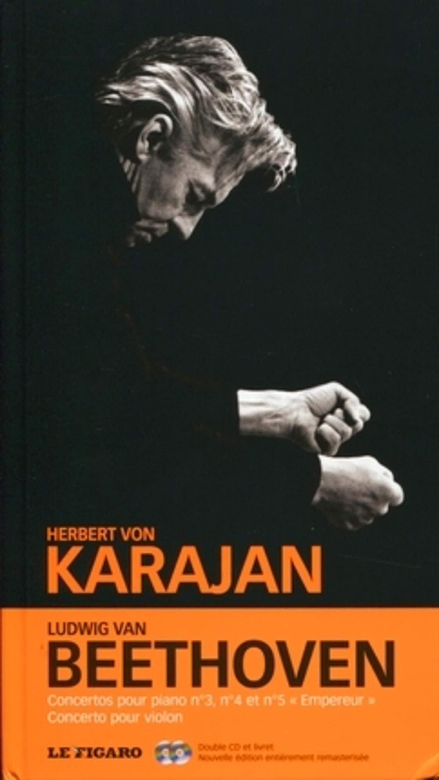 Ludwig Van Beethoven, concertos pour pianos n°4, n°5 "Empereur", Concerto pour violon 9782810502059