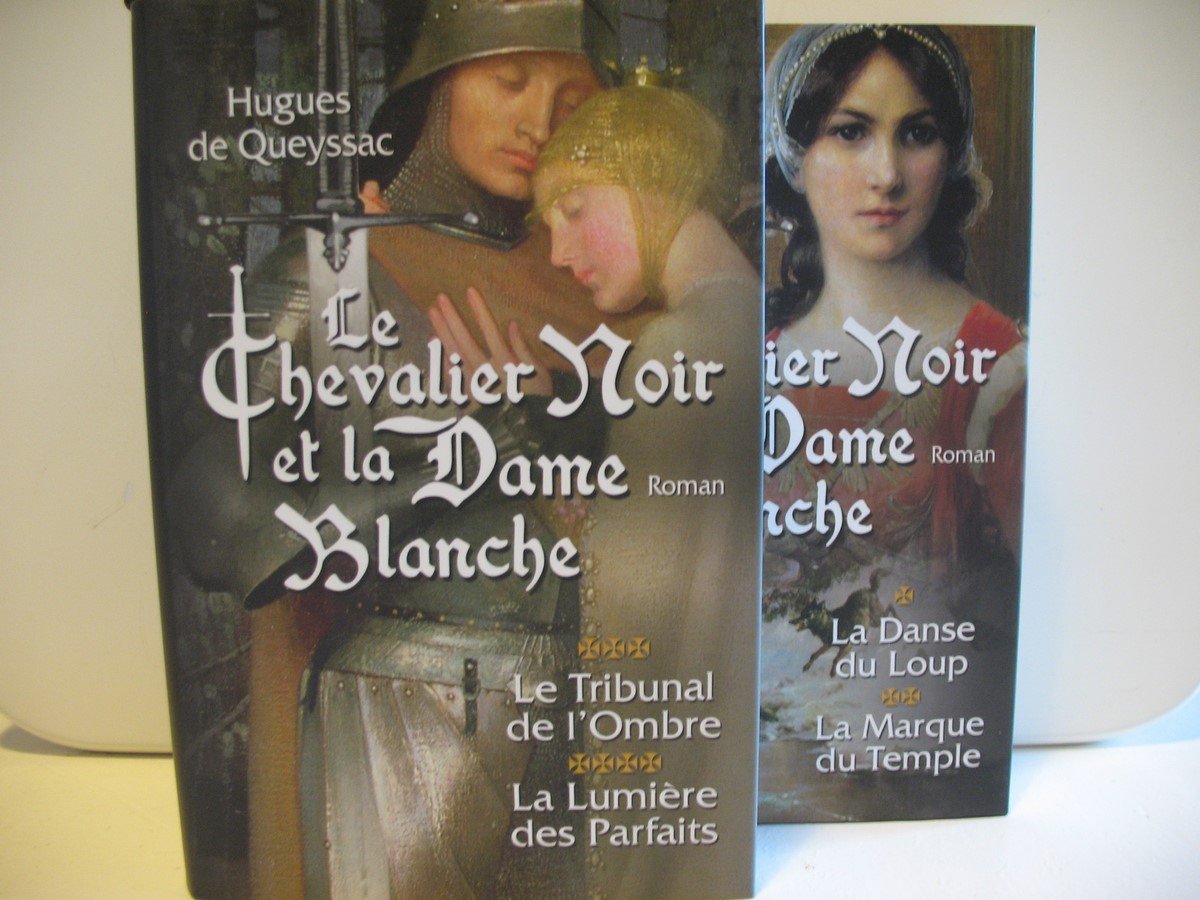 le chevalier noir et la dame blanche (4 volumes en 2 livres) 9782298036220