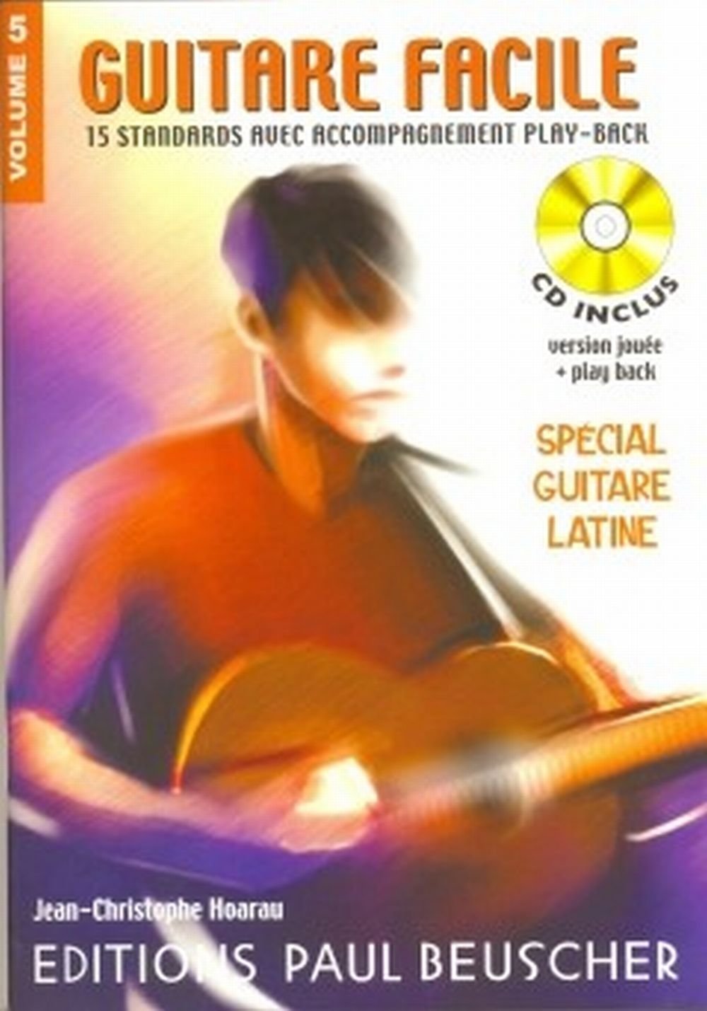 Guitare facile vol.5 special latin + cd --- guitare 3137990012991
