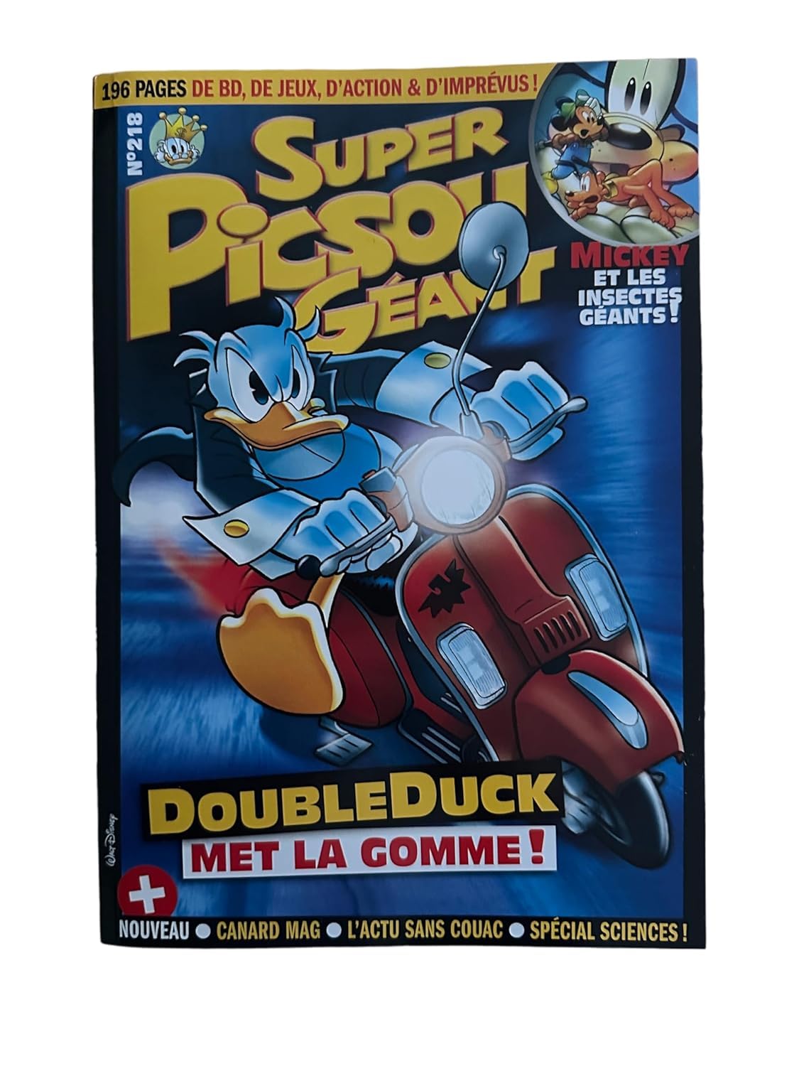 Super Picsou Géant Numéro 218 : Doubleduck met la gomme 