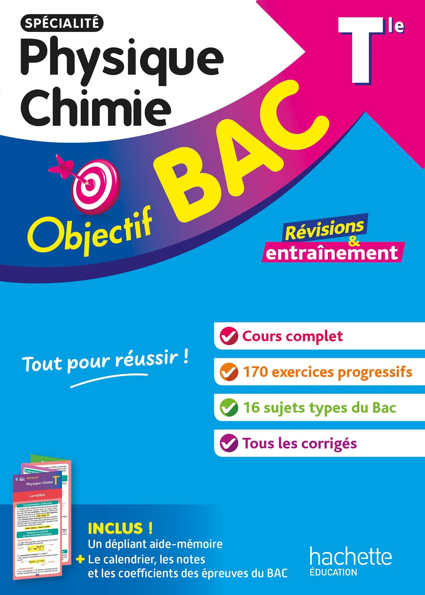 Objectif BAC Tle spécialité Physique Chimie BAC 2026 9782017269182