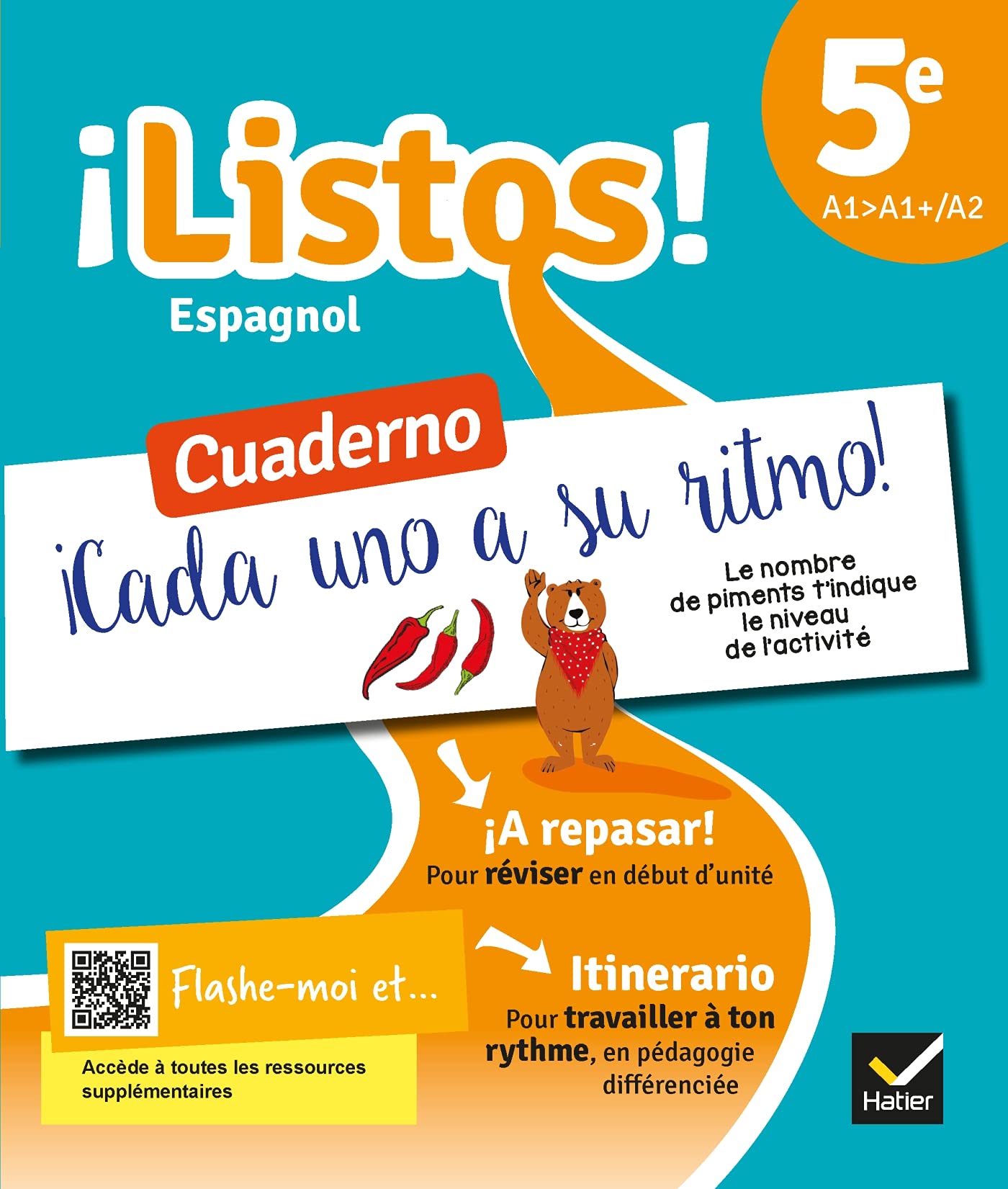 ¡Listos! espagnol 5e - Éd. 2021 - Cahier élève 9782401077195