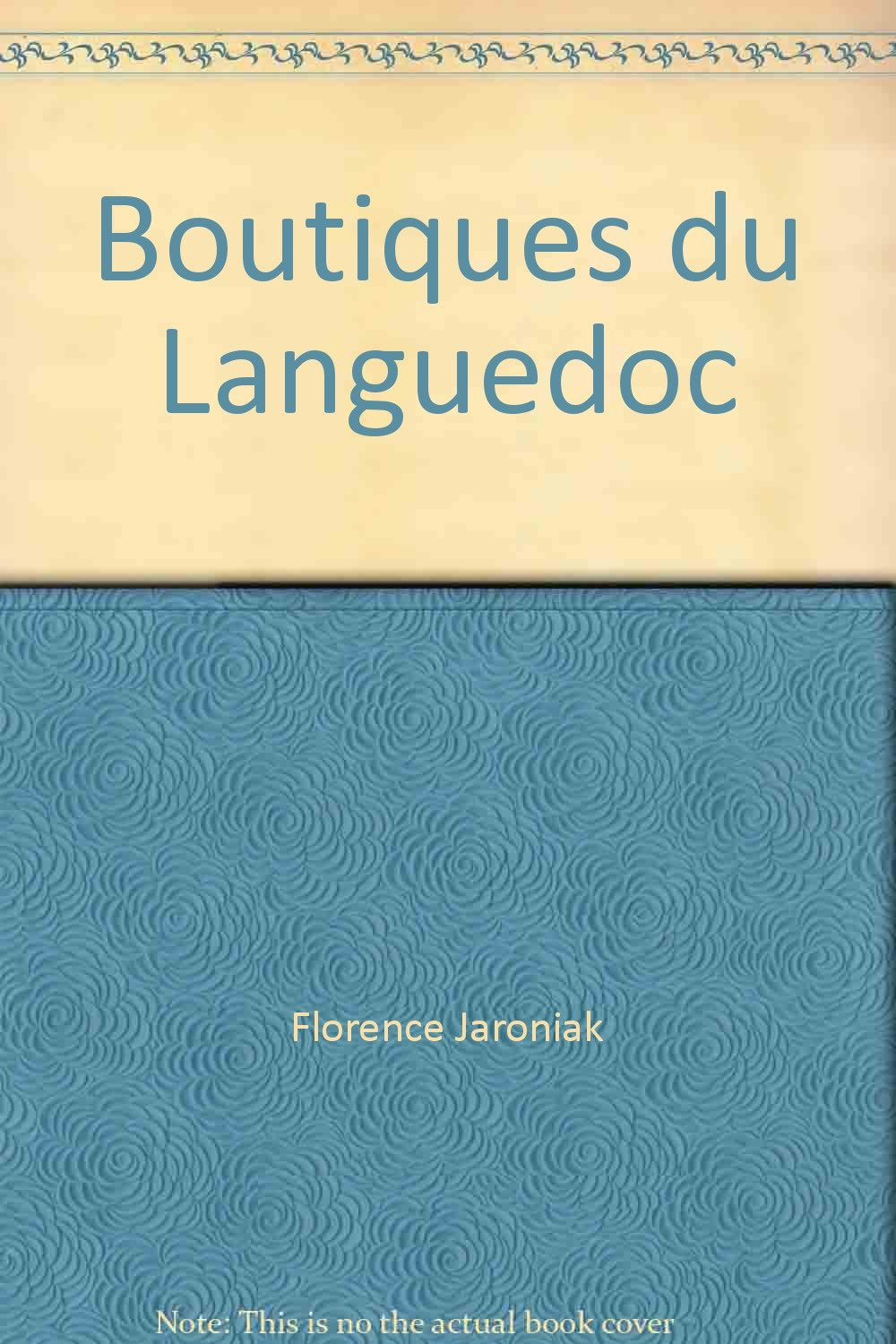 Boutiques du languedoc 9782911075148