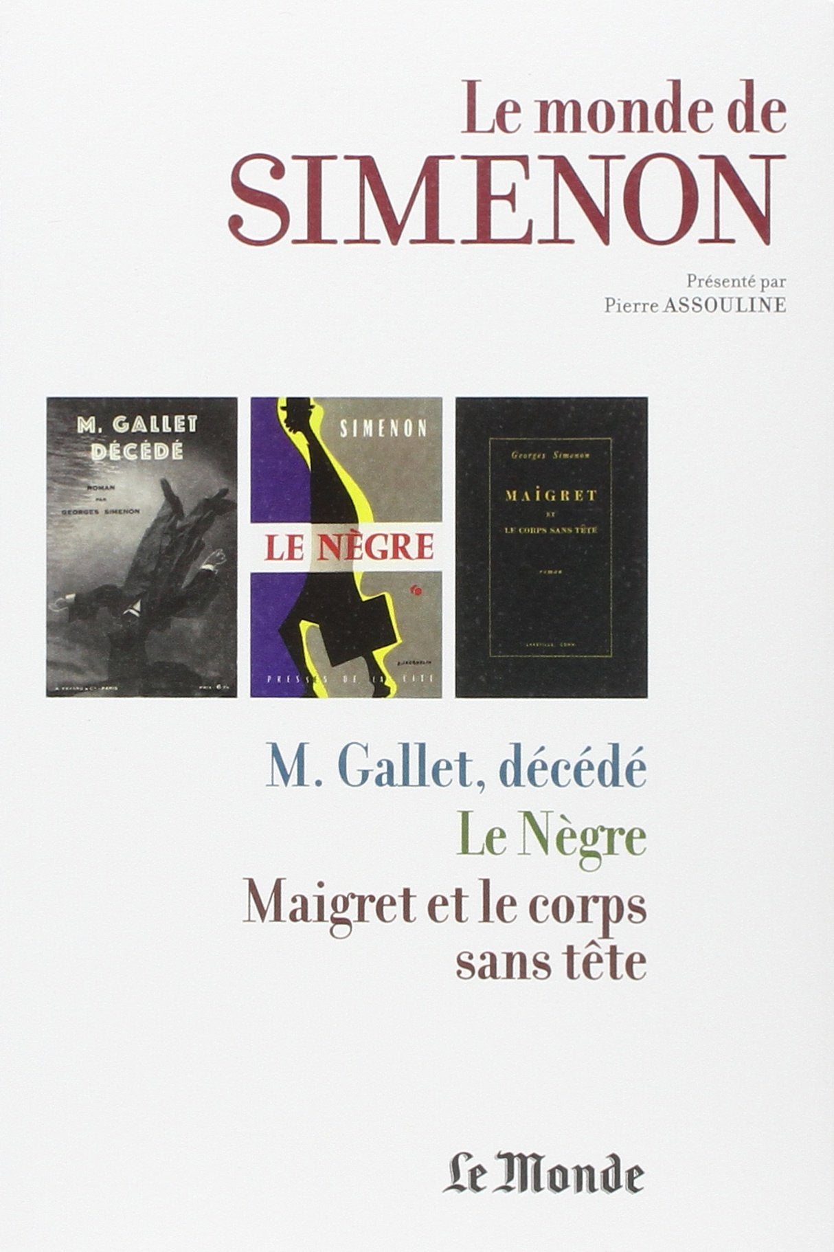 MONDE DE SIMENON T30 HISTOIRES 9782361560836