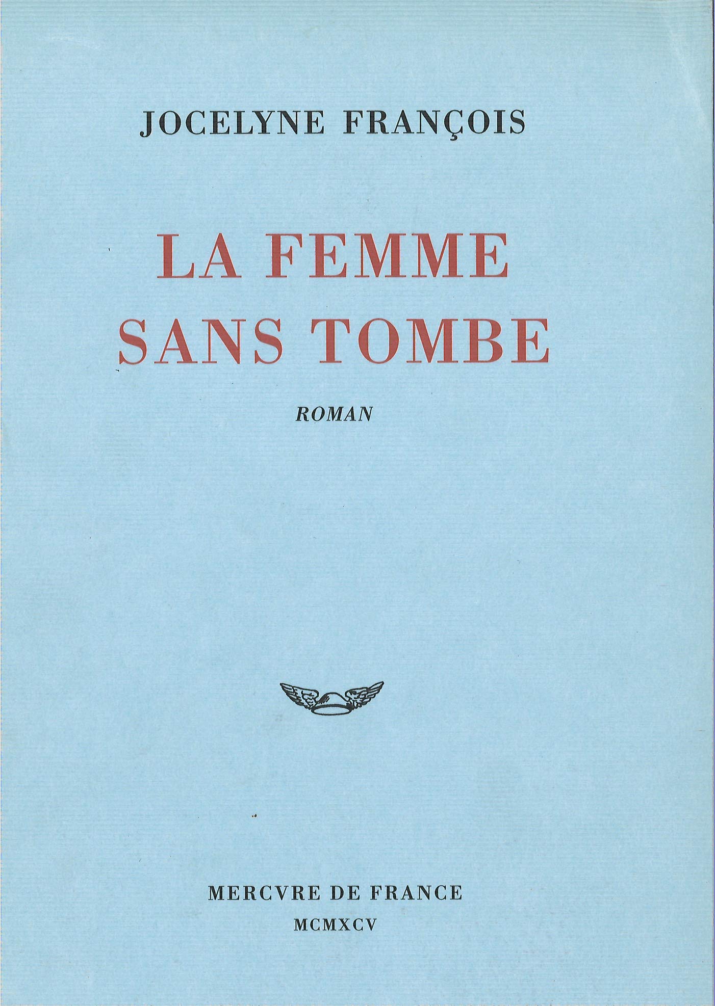 La femme sans tombe 9782715219151