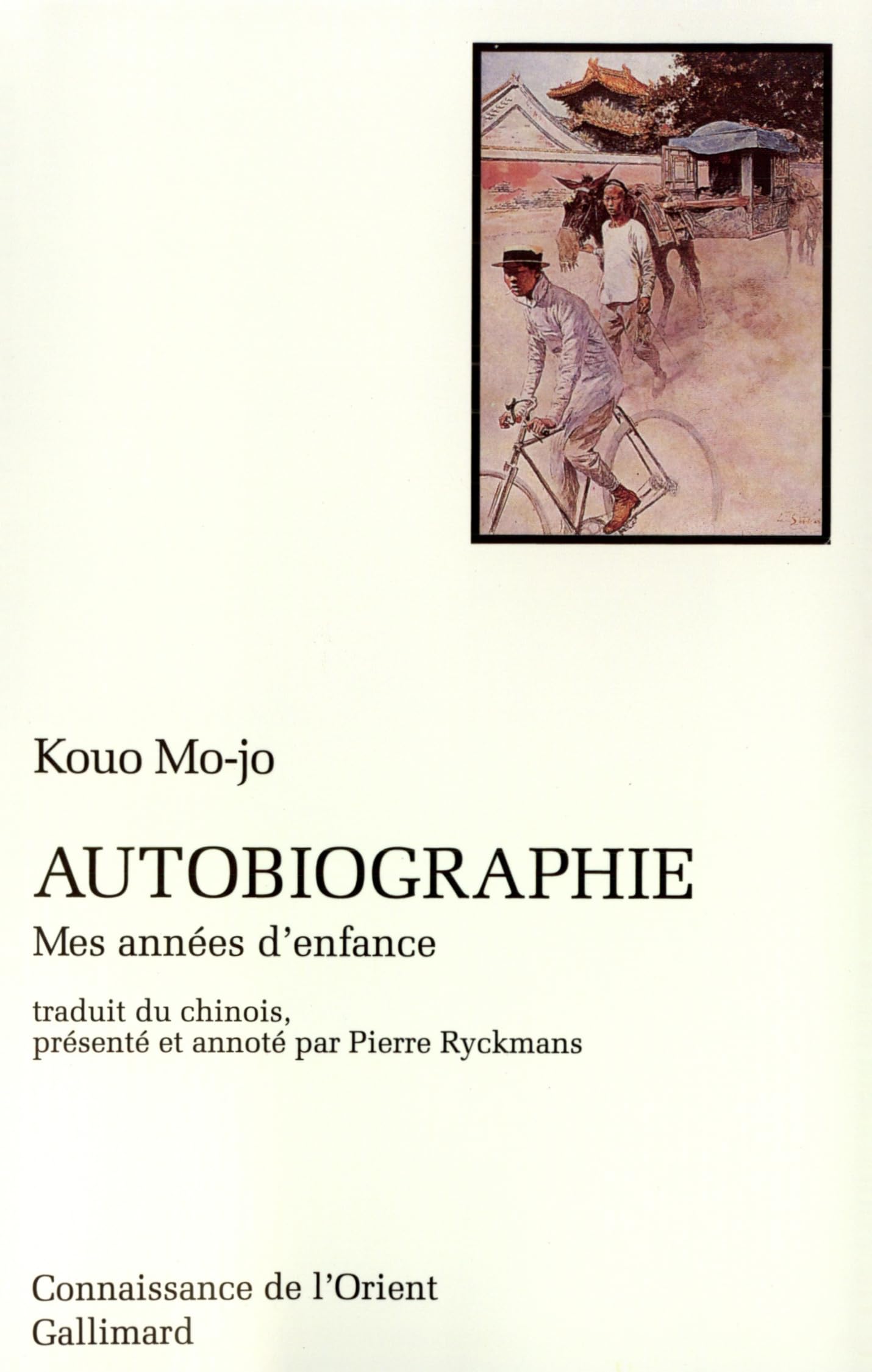 Autobiographie: Mes années d'enfance 9782070722808