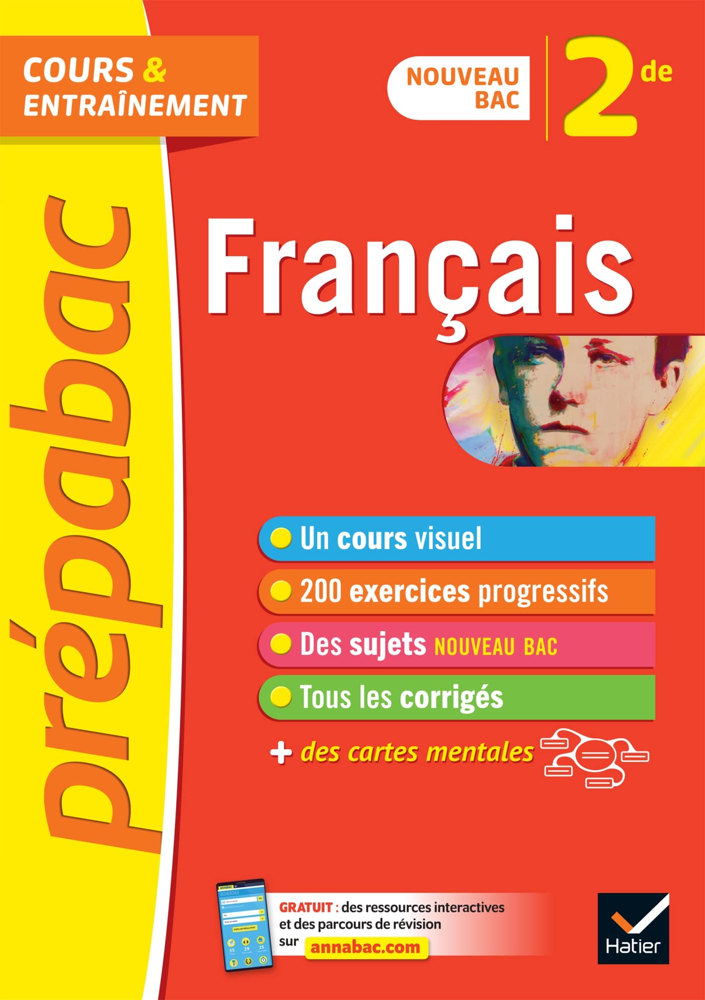 Prépabac Français 2de: nouveau programme de Seconde 9782401052345