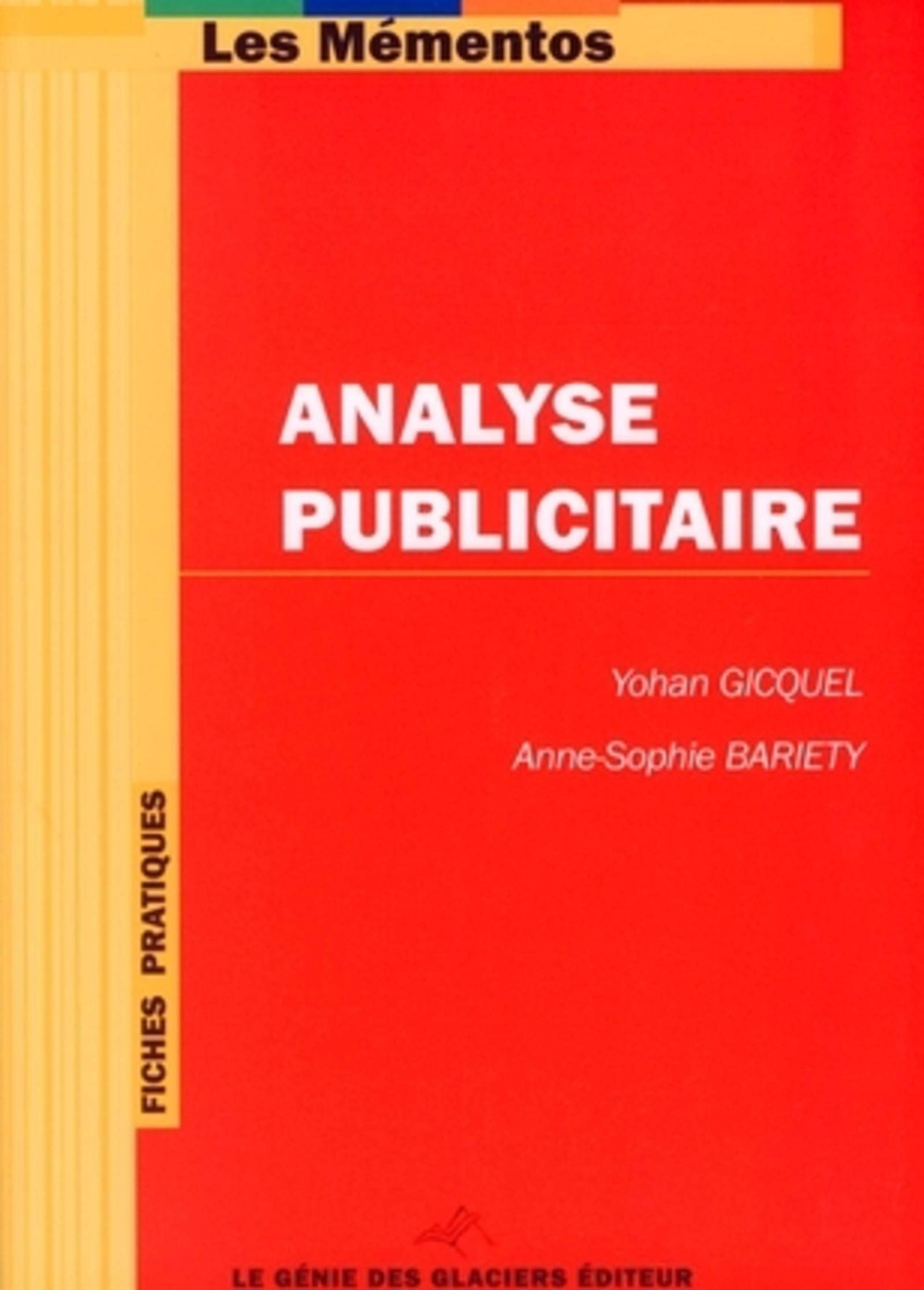 ANALYSE PUBLICITAIRE 9782843476433