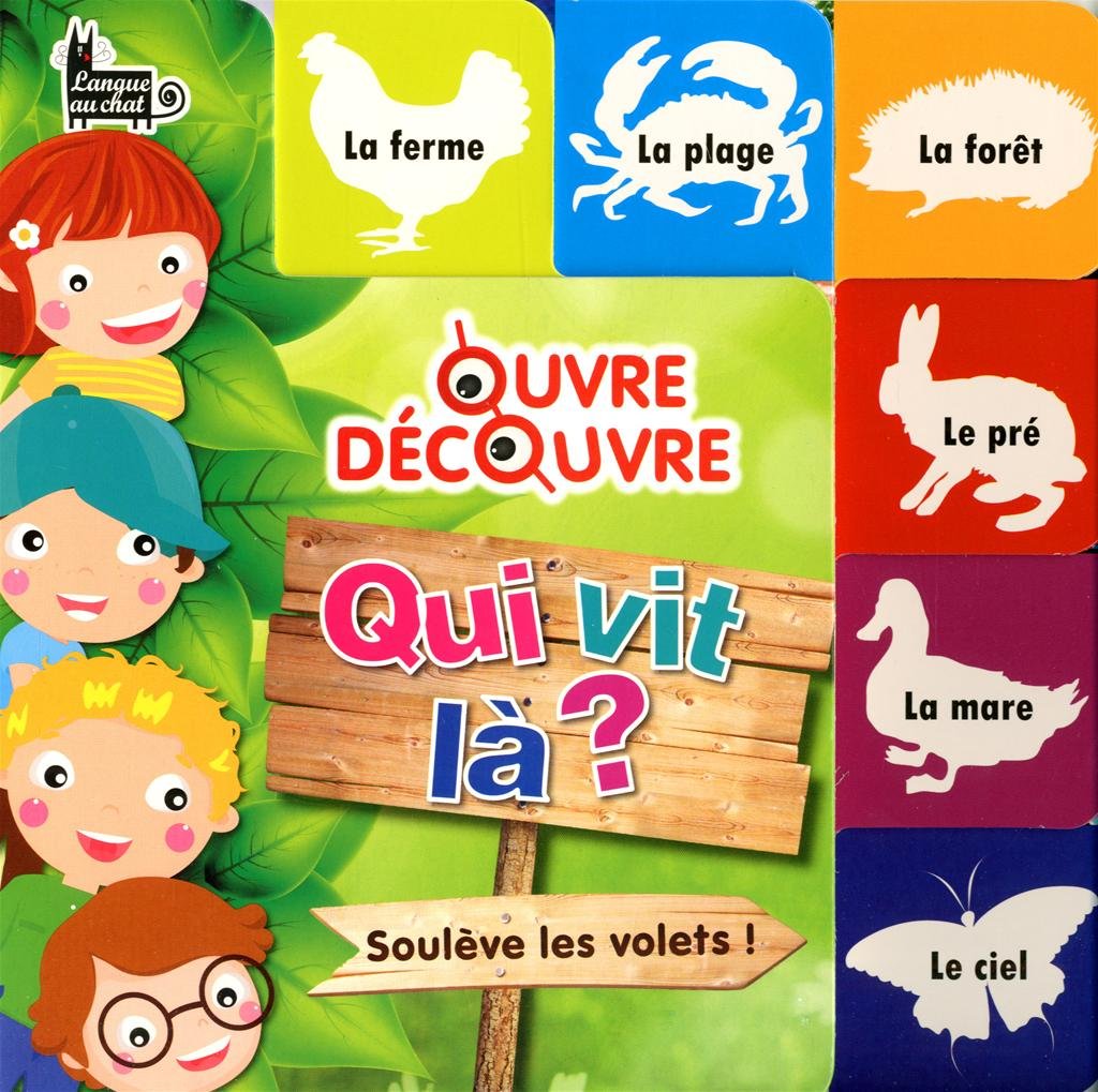 QUI VIT LA ? - OUVRE-DECOUVRE 9782806302557