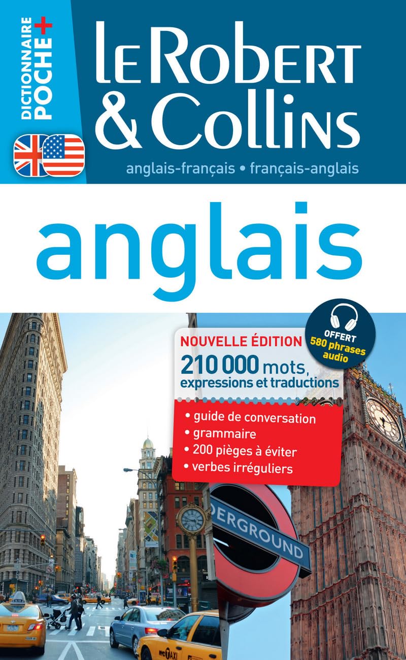 Dictionnaire Le Robert & Collins Poche Plus anglais 9782321004530