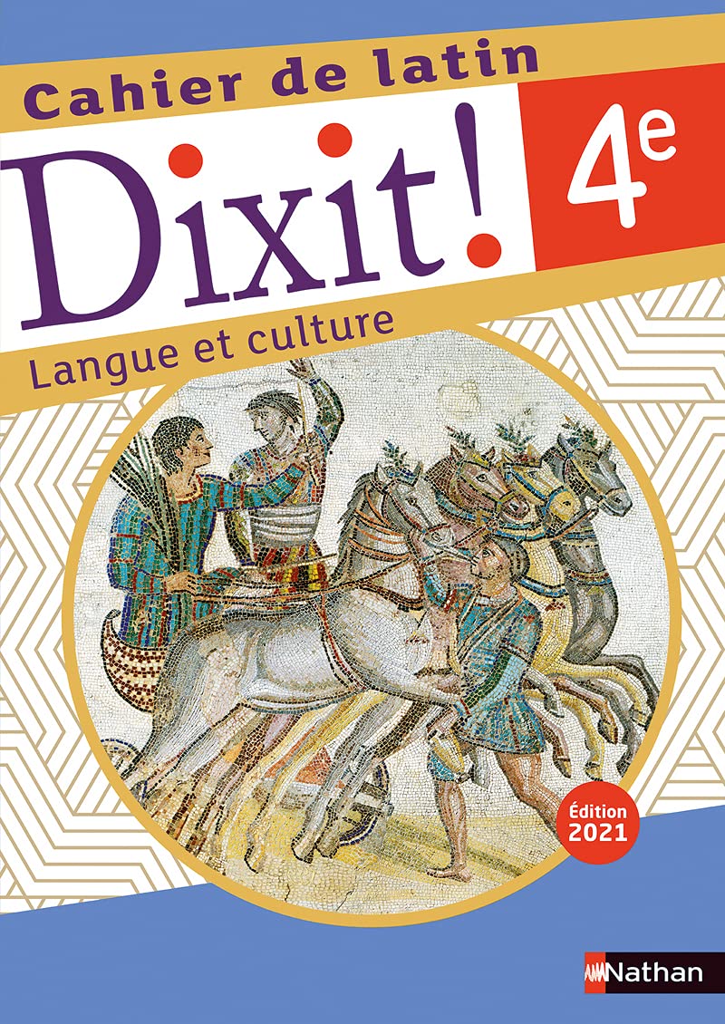 Dixit ! Cahier de latin 4e - Edition 2021 9782091717692