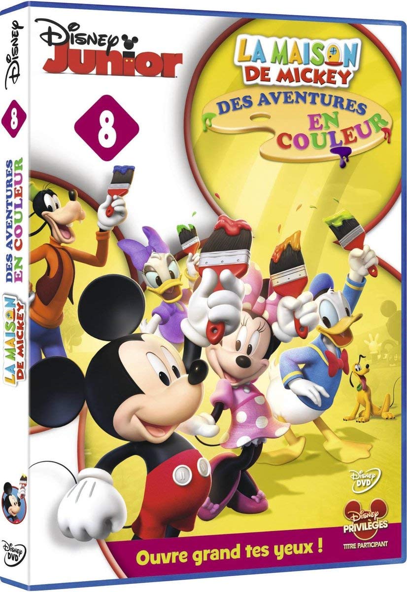 La Maison de Mickey-08-Des Aventures en Couleur 8717418222383