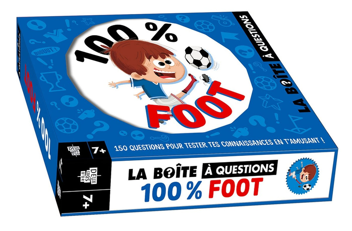 100 % foot - boîte avec cartes 9782010008511
