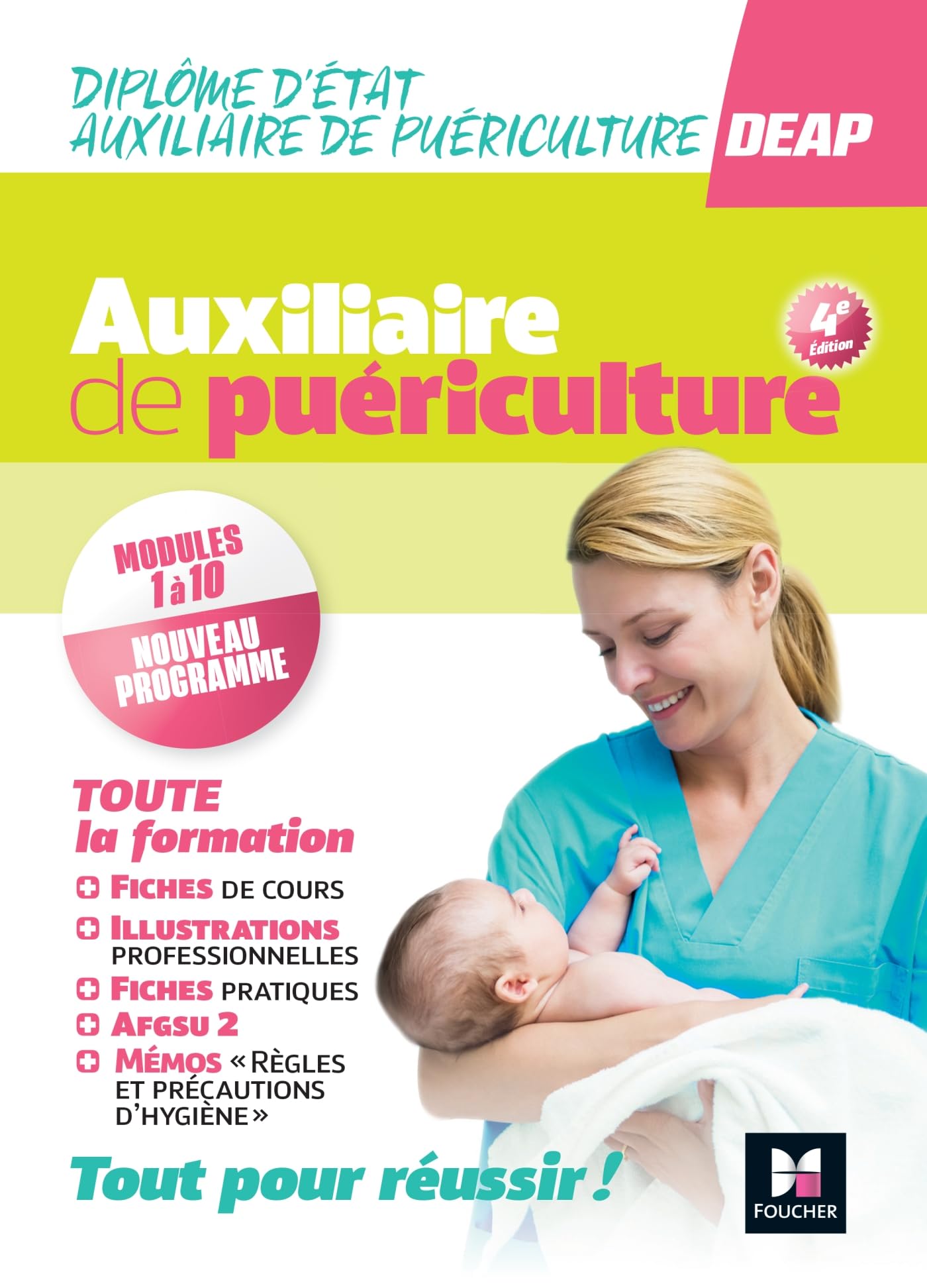 Tout-en-un DEAP - IFAP - Diplôme État Auxiliaire puériculture Programme complet - 2025-2026 9782216169825