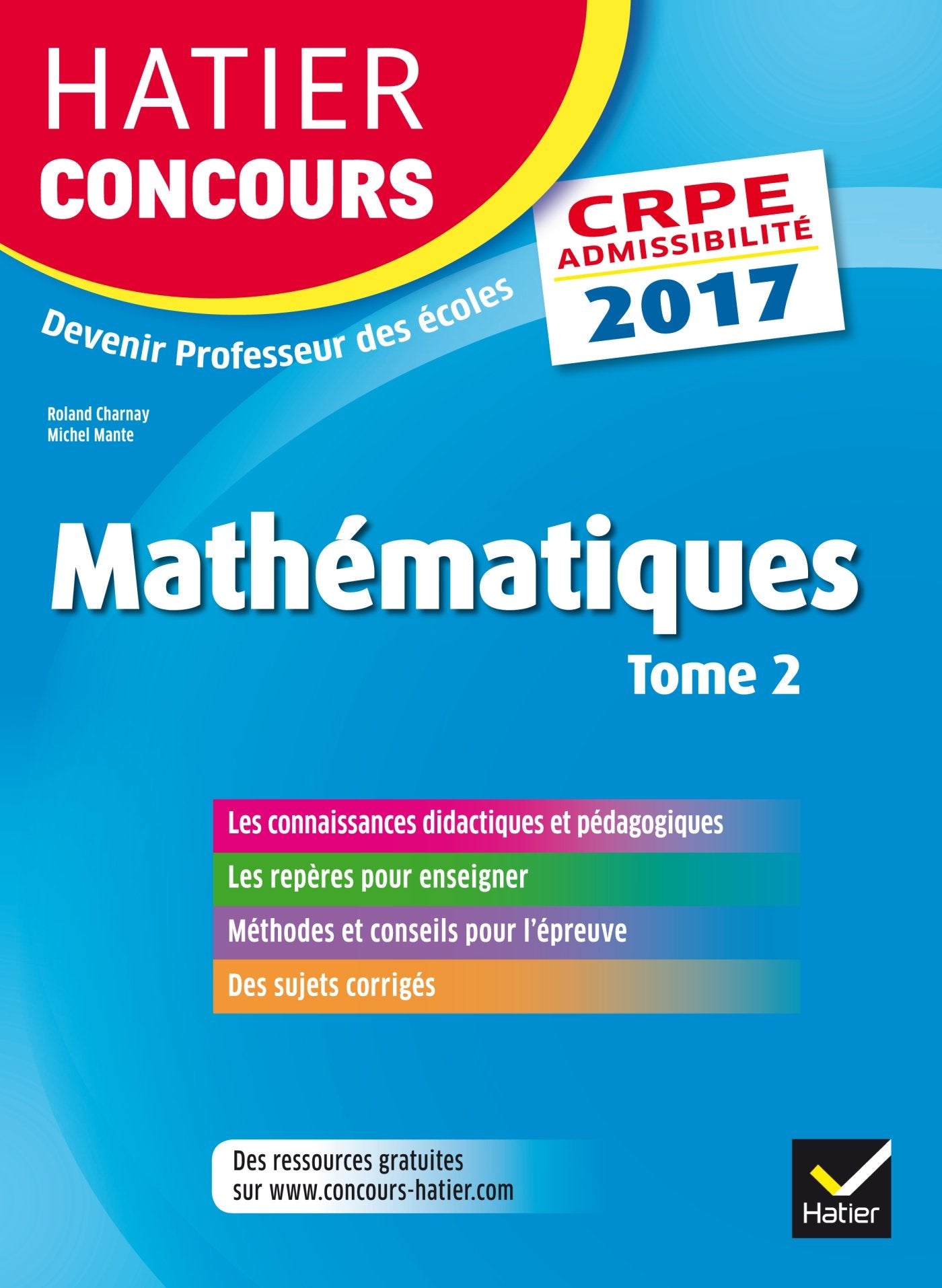 Mathématiques: Tome 2, Epreuve écrite d'admissibilité 9782218983511