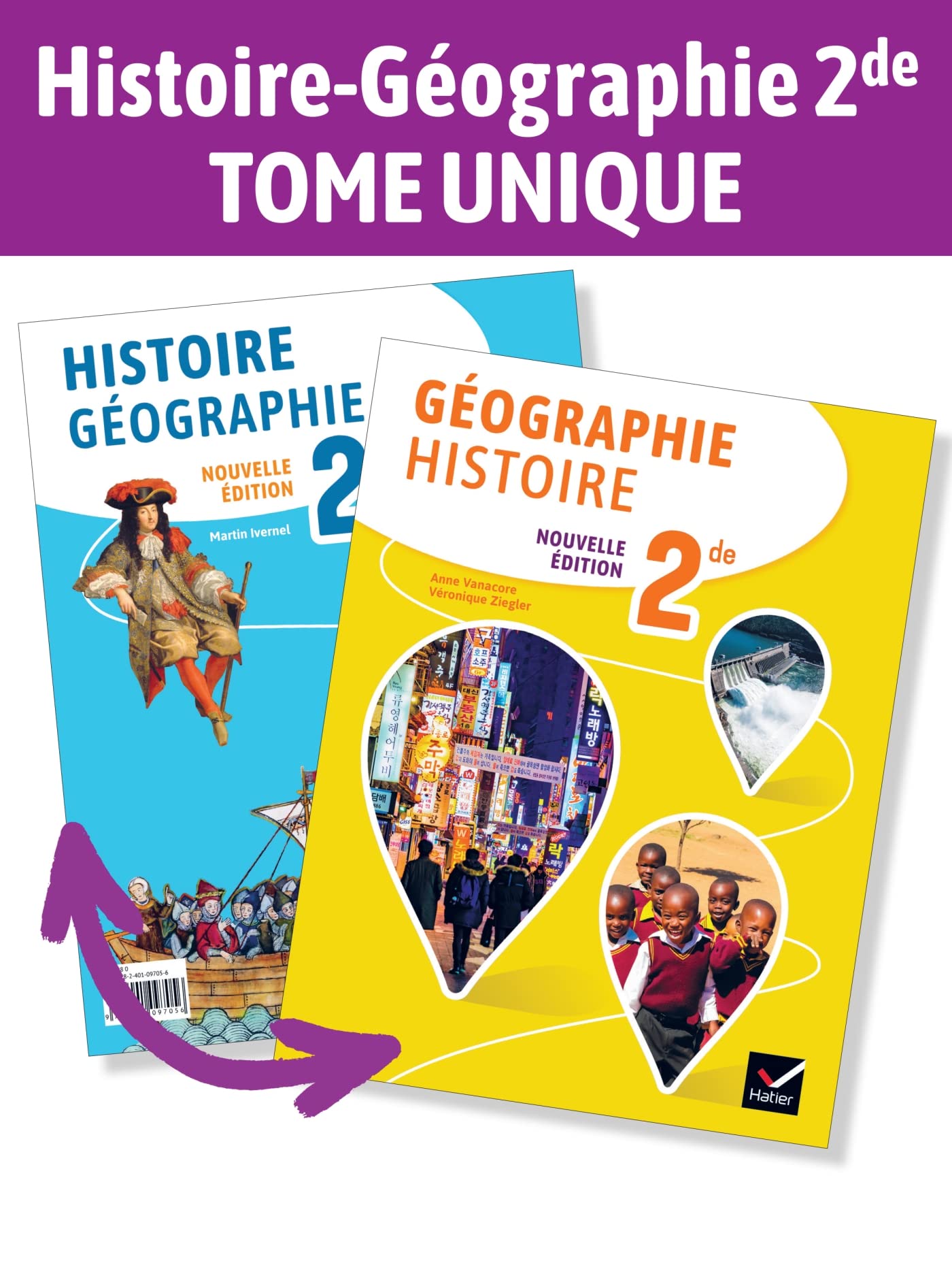 Histoire Géographie 2de - Éd. 2023 - livre de l'élève 9782401097056