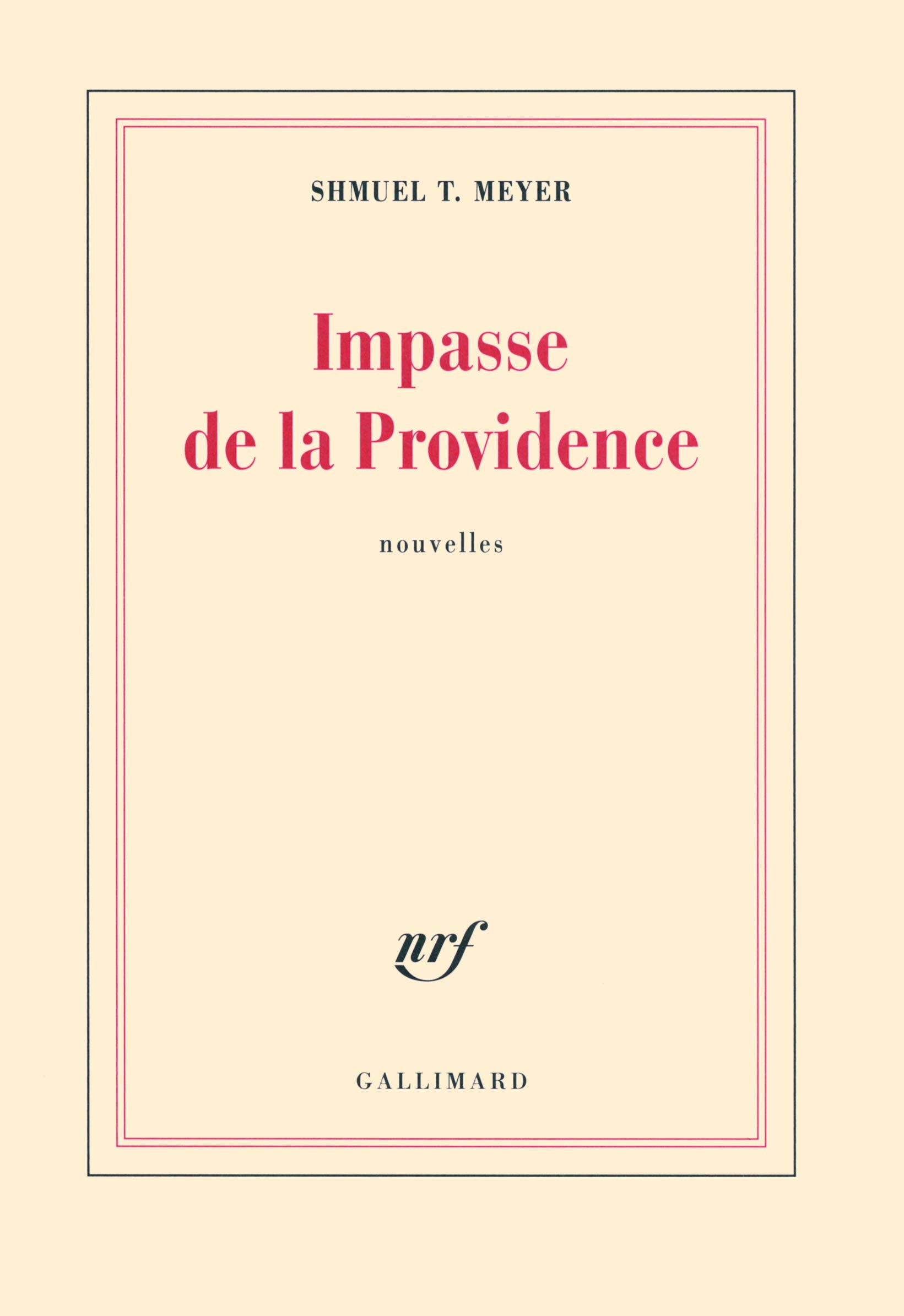 Impasse de la Providence/Jours de fête 9782070133437