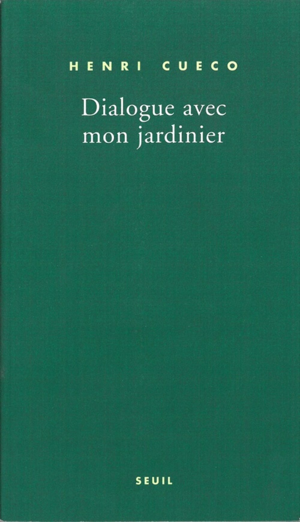Dialogue avec mon jardinier 9782020477772