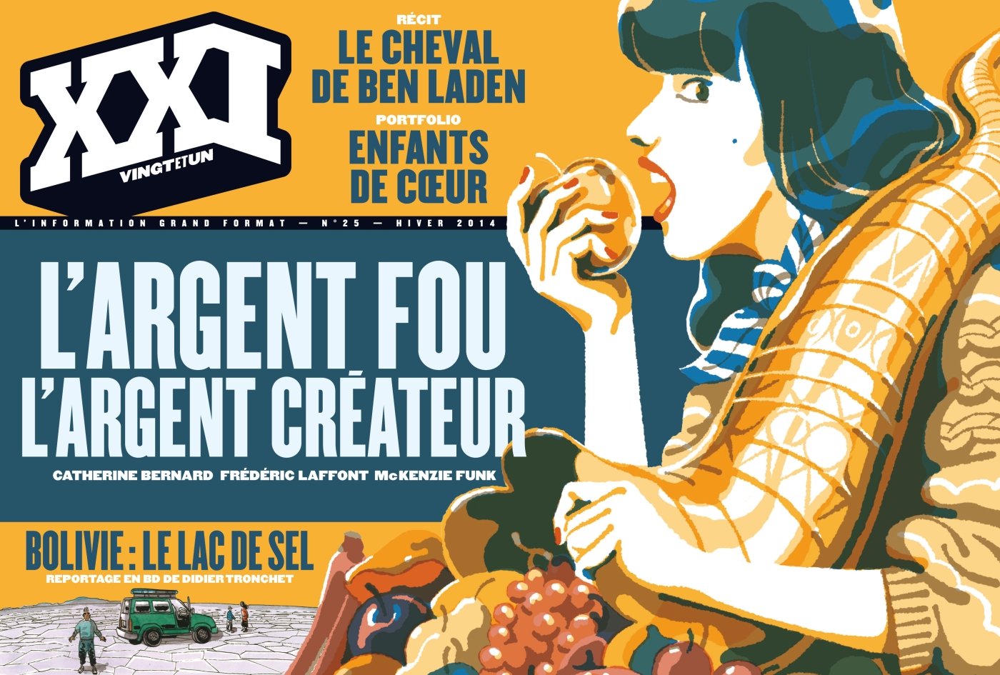 REVUE XXI N 25 L'ARGENT FOU, L'ARGENT CREATEUR 9782356380722