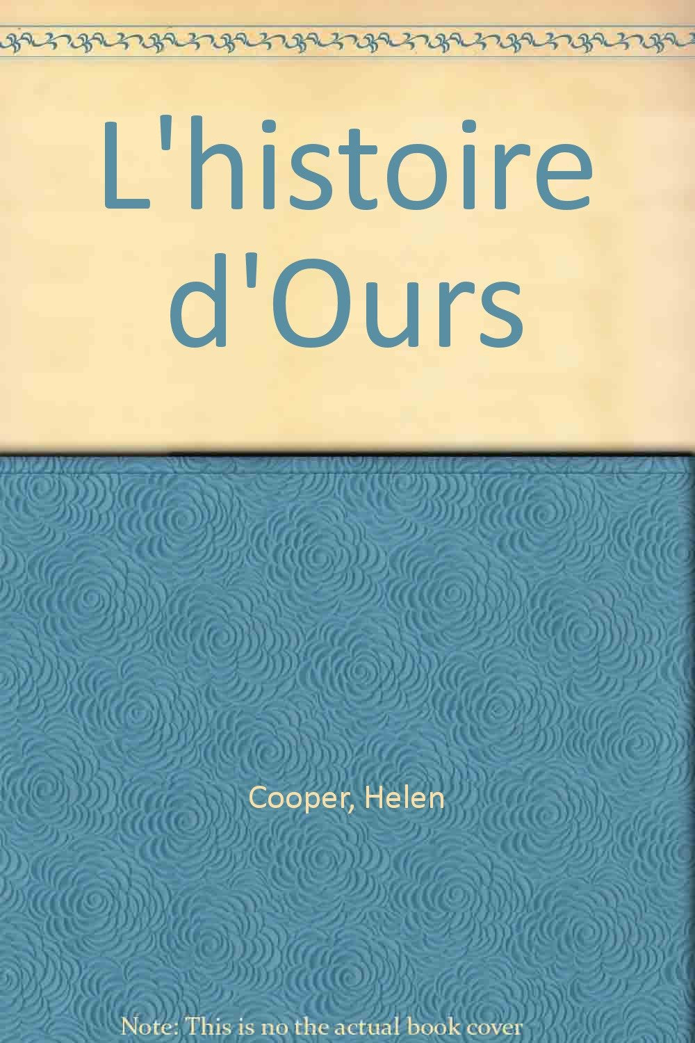 histoire d ours 9782877671392