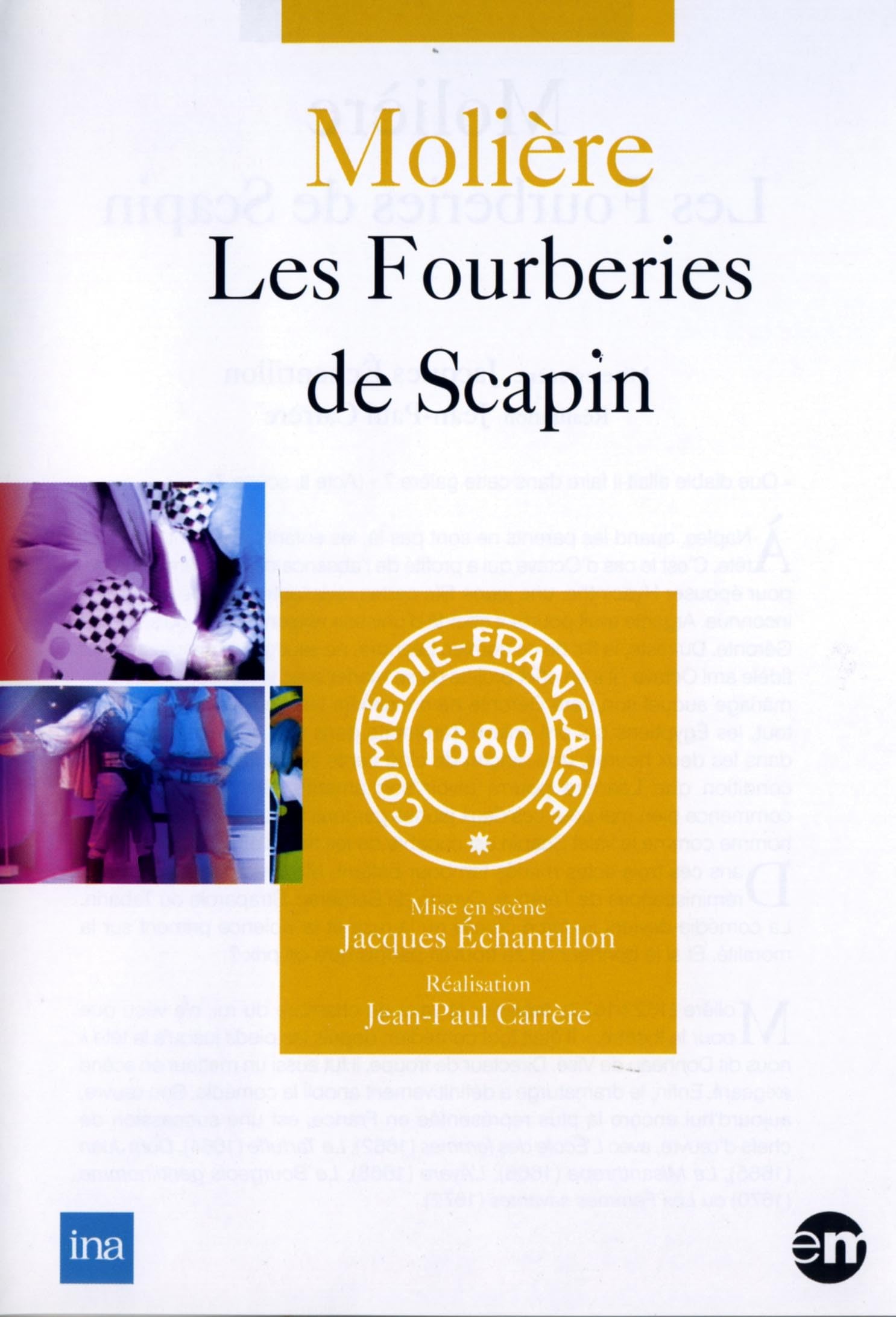 Les Fourberies de Scapin 3346030027769