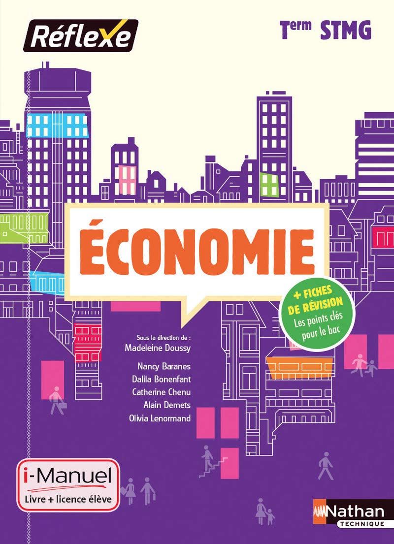 Economie Tle STMG - Collection Réflexe 9782091648194